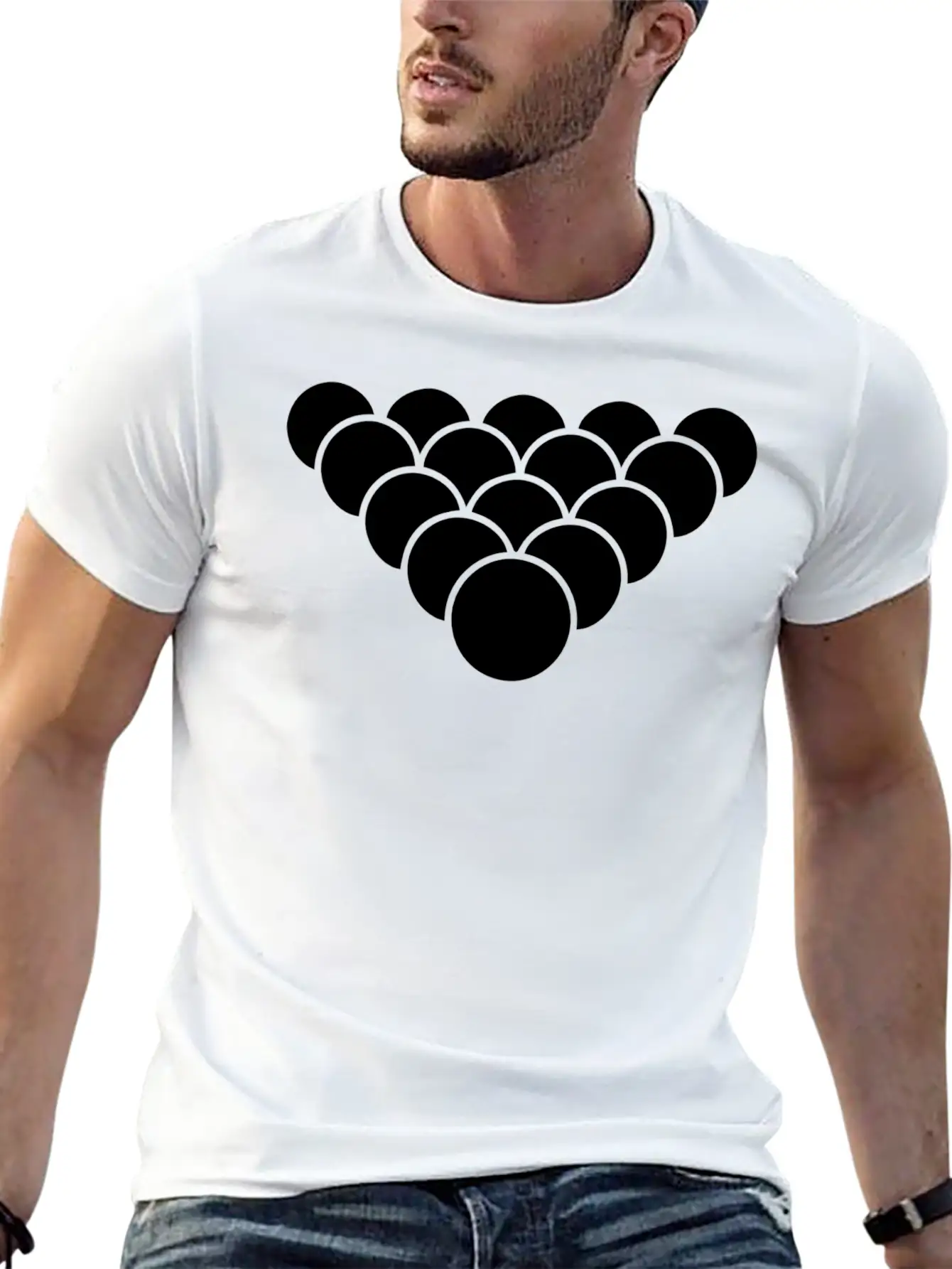 Billiard Balls Pool Game Best Athlete Gift Idea Relaxed Everyday Tee – Lightweight And Durable Cotton