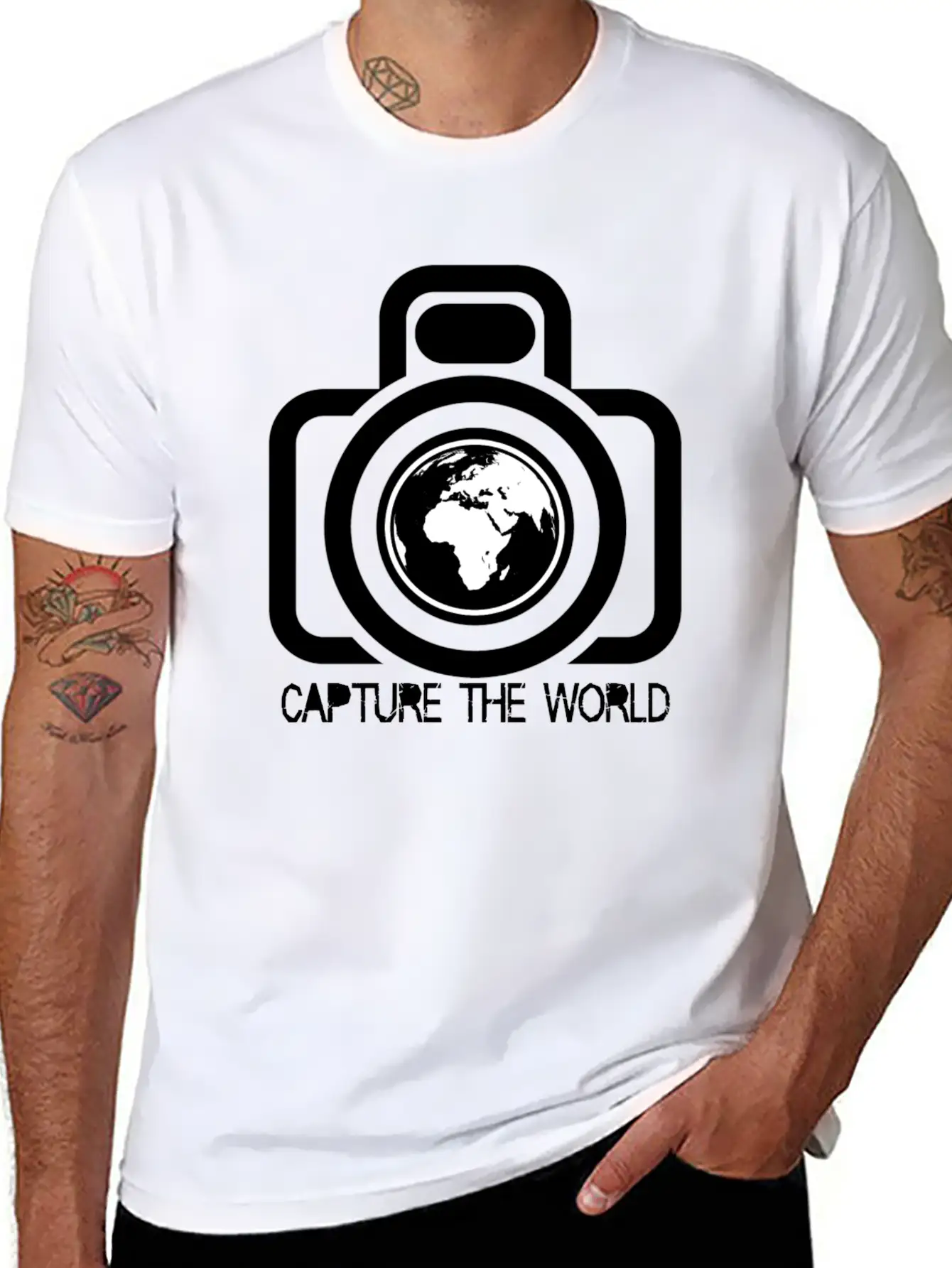 BioShoPeer#04 Unisex Casual T-Shirt – Clean Design For Daily Comfort