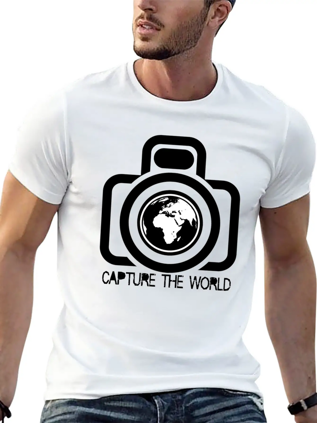 BioShoPeer#04 Unisex Casual T-Shirt – Clean Design For Daily Comfort