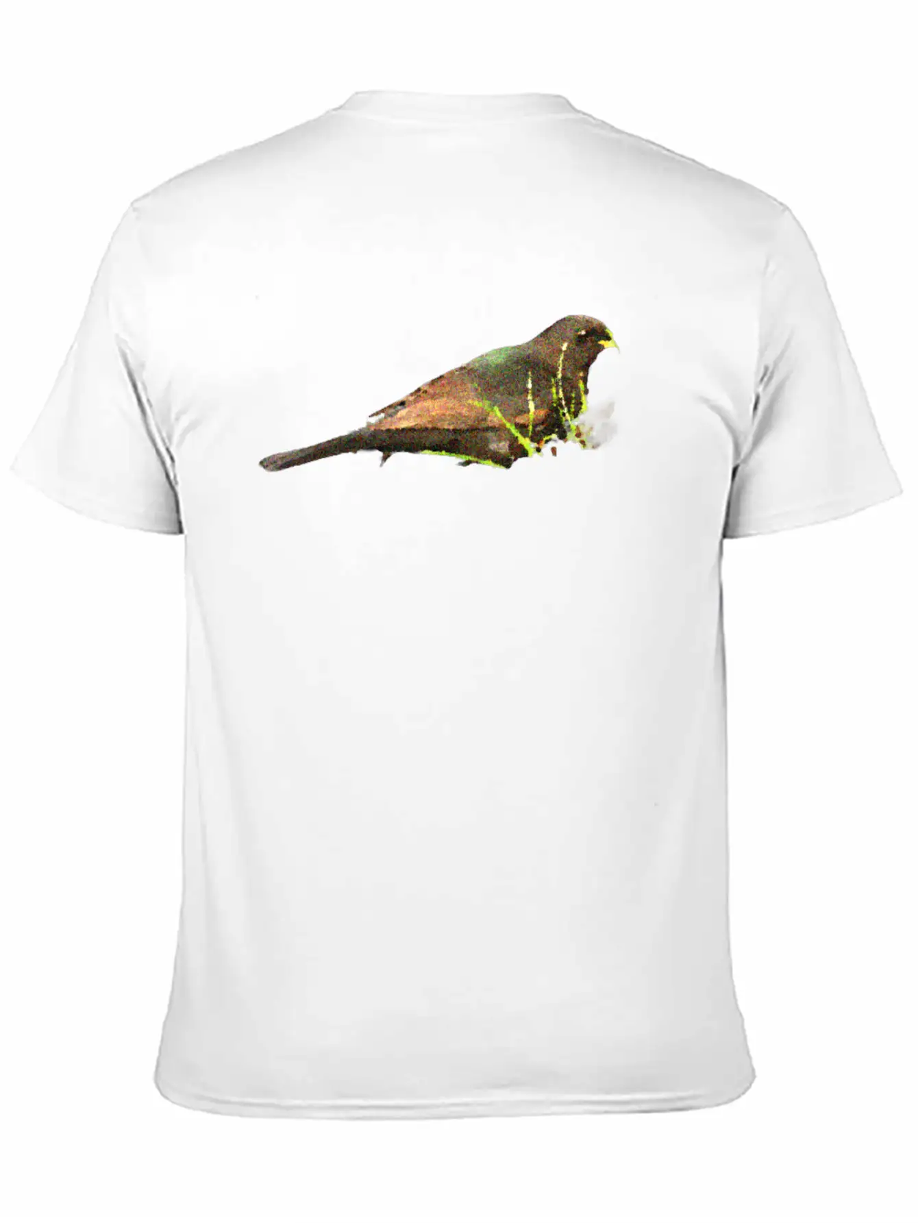 Bird Oil Art Relaxed Everyday Tee – Lightweight And Durable Cotton