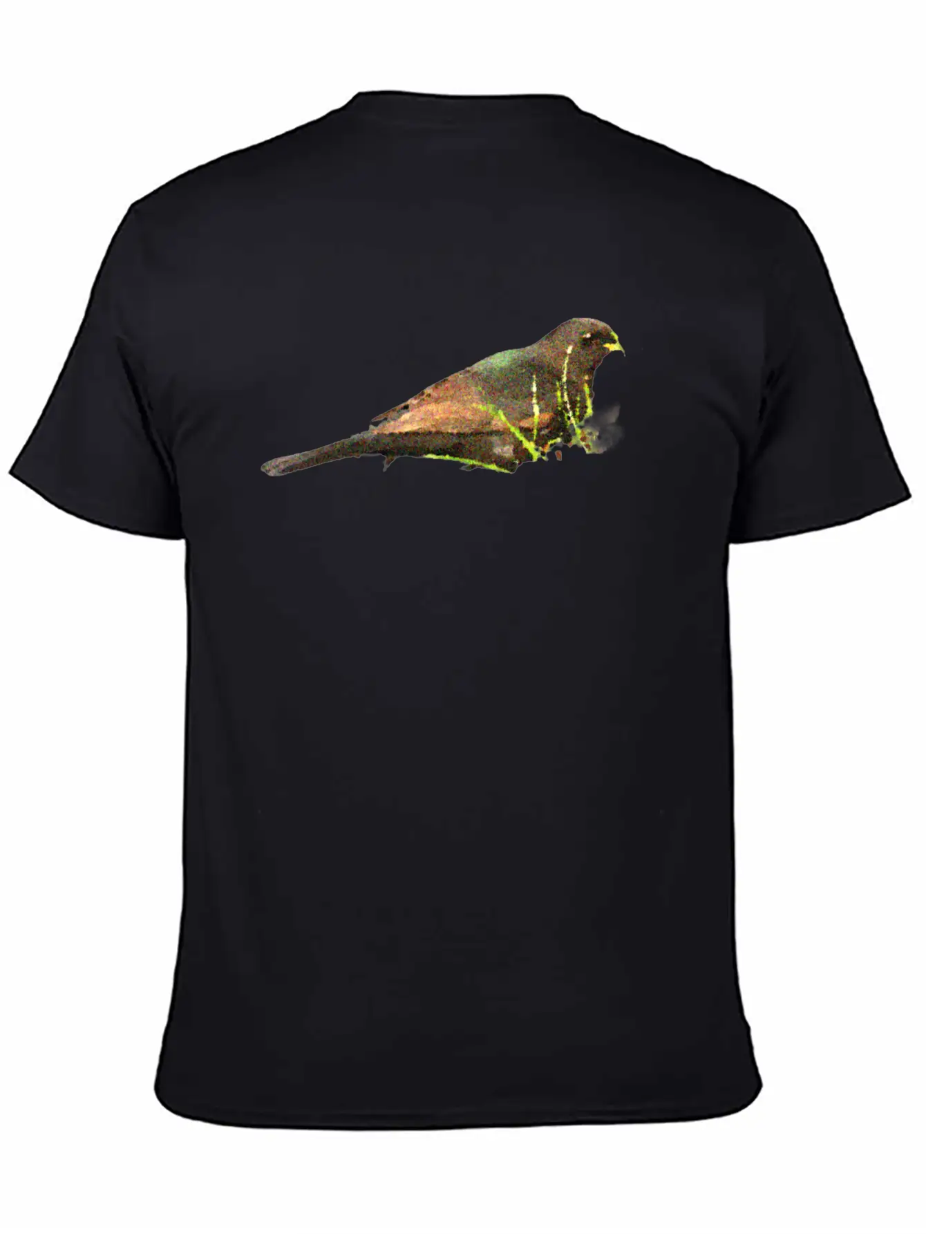 Bird Oil Art Relaxed Everyday Tee – Lightweight And Durable Cotton