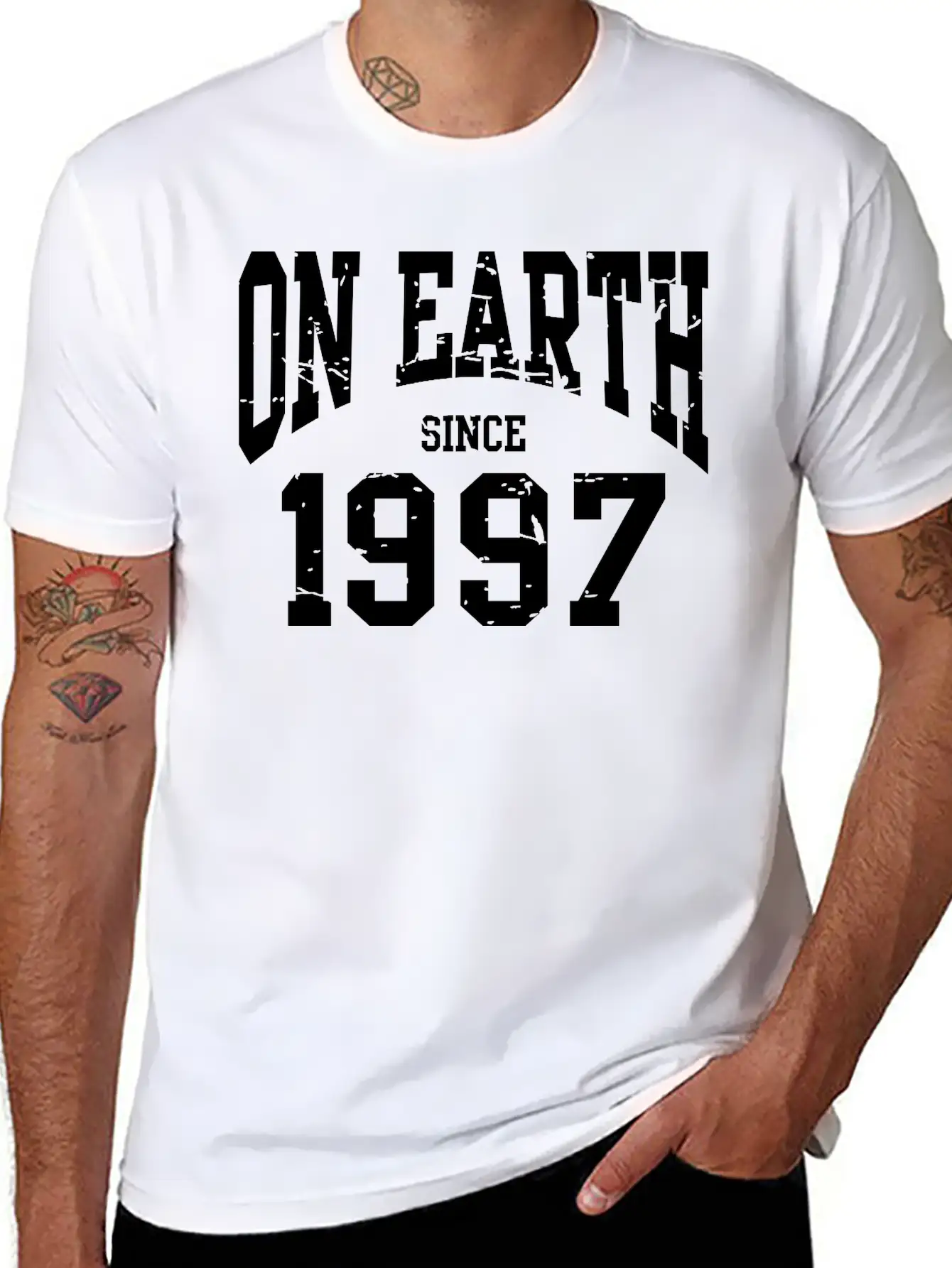 Birthday - On Earth Since 1997 Classic Cotton Tee – Unisex Comfort For Any Season