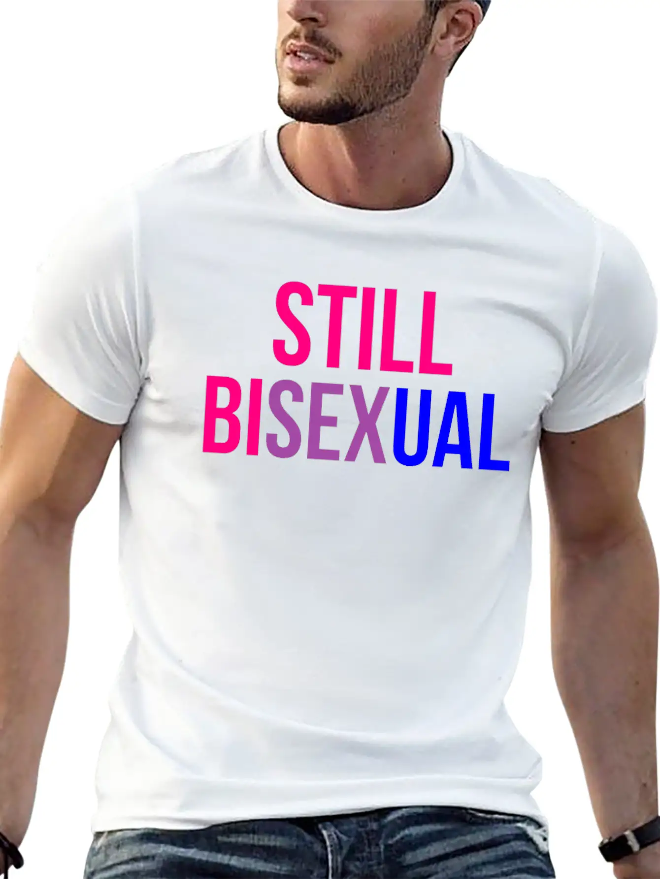 Bisexual Pride Unisex Casual T-Shirt – Clean Design For Daily Comfort