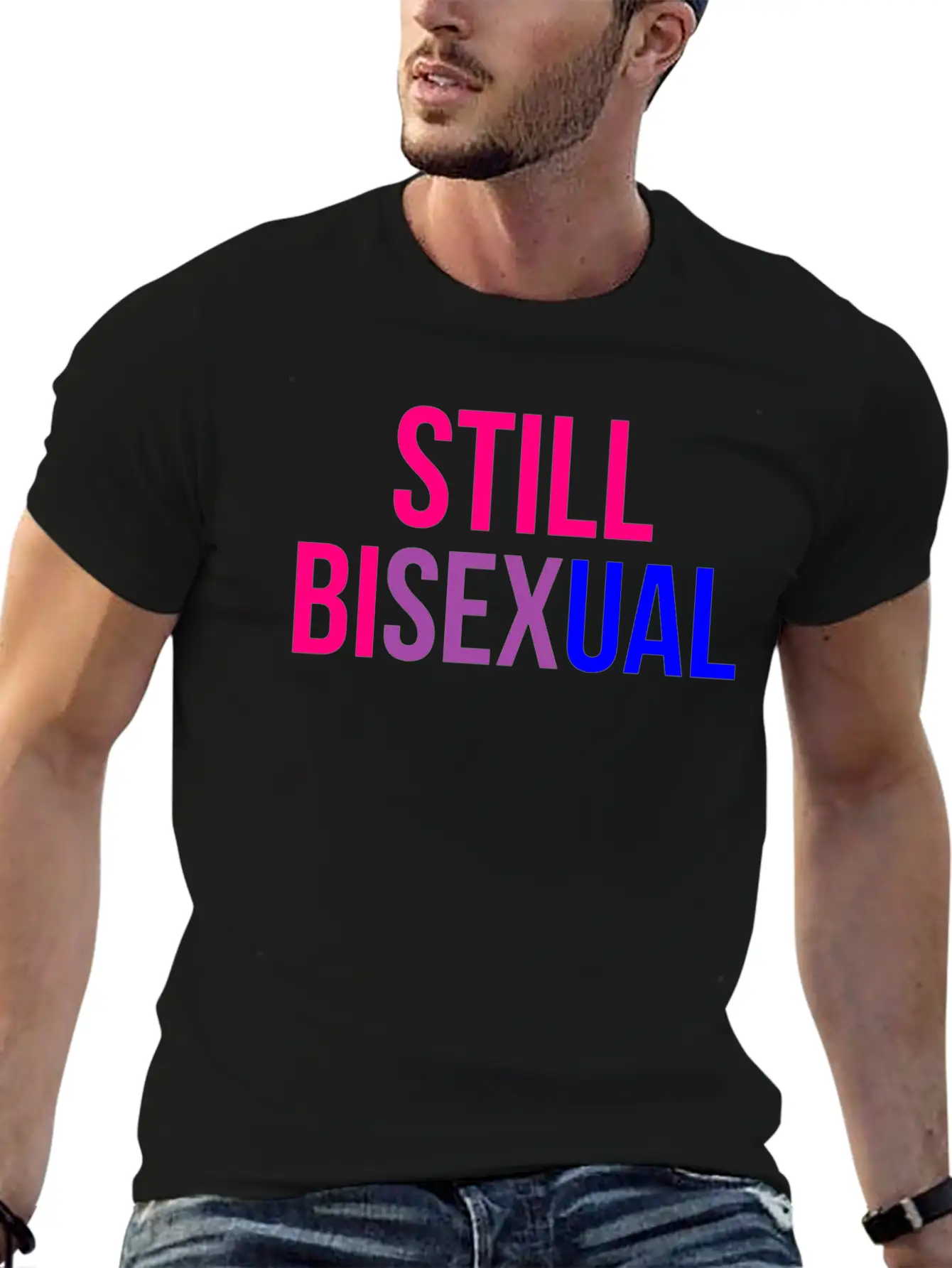Bisexual Pride Unisex Casual T-Shirt – Clean Design For Daily Comfort