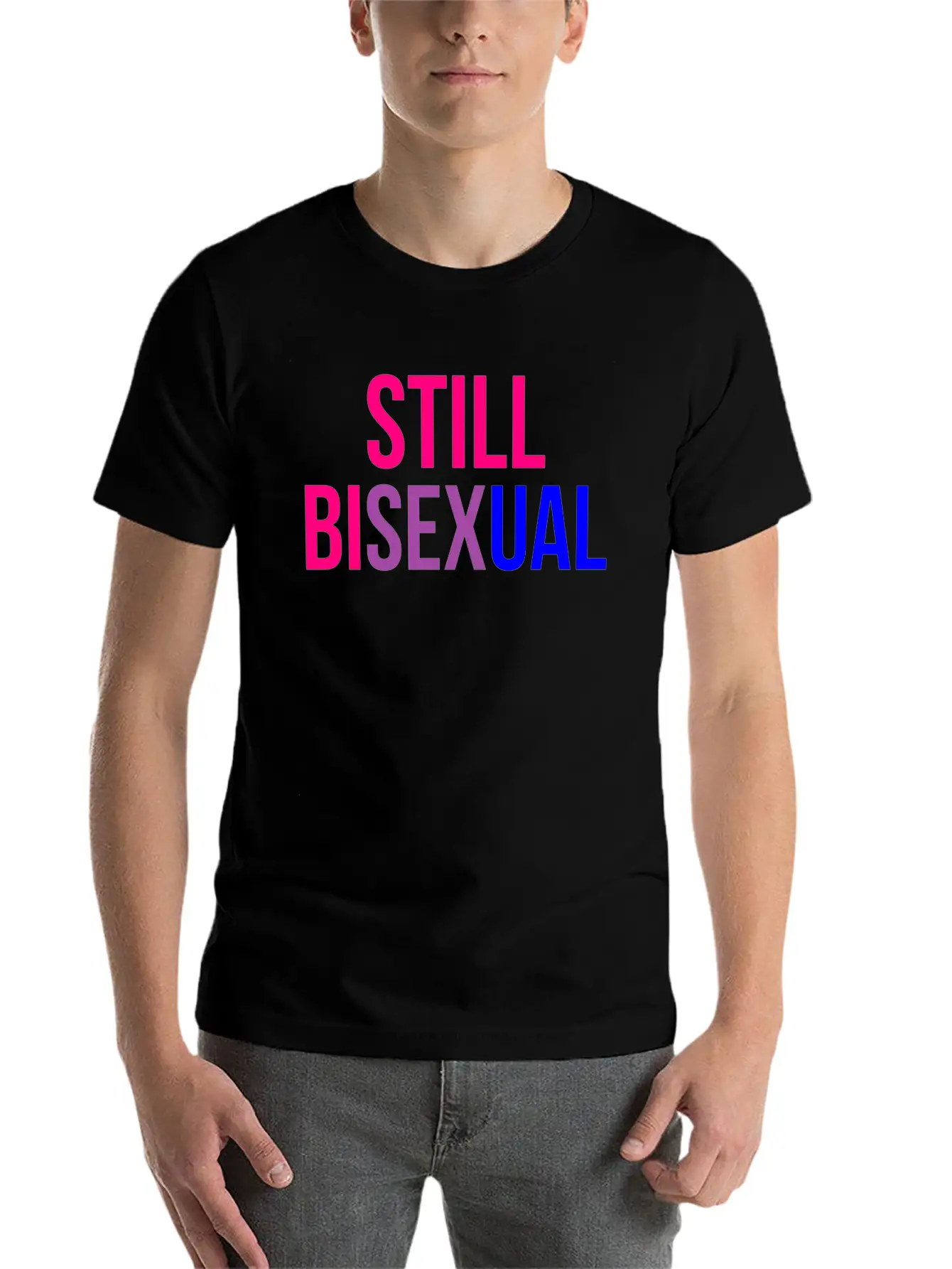 Bisexual Pride Unisex Casual T-Shirt – Clean Design For Daily Comfort