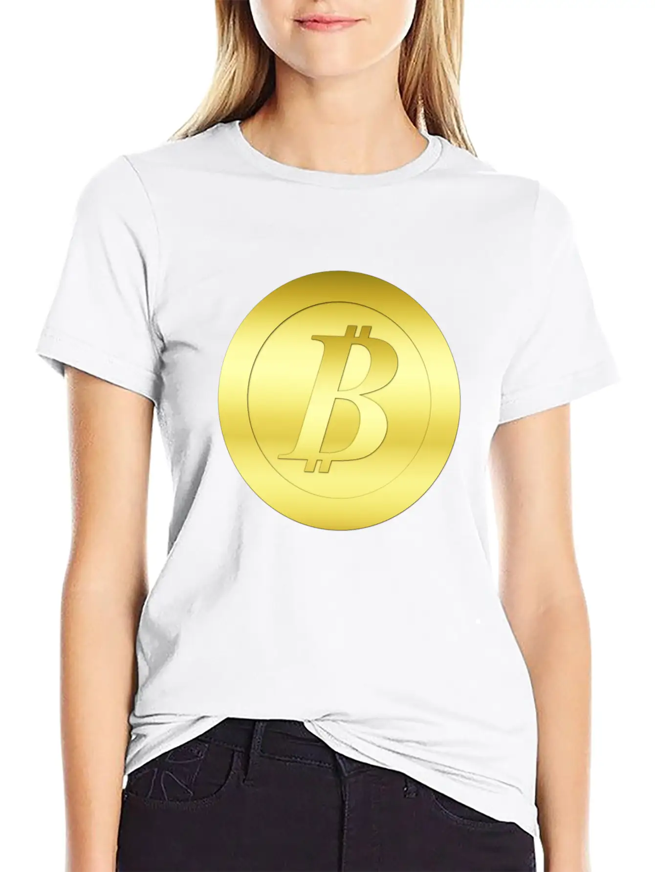 Bitcoin 1500 GoldcoinCirc Essential Cotton Tee For Daily Outfits – Unisex Style