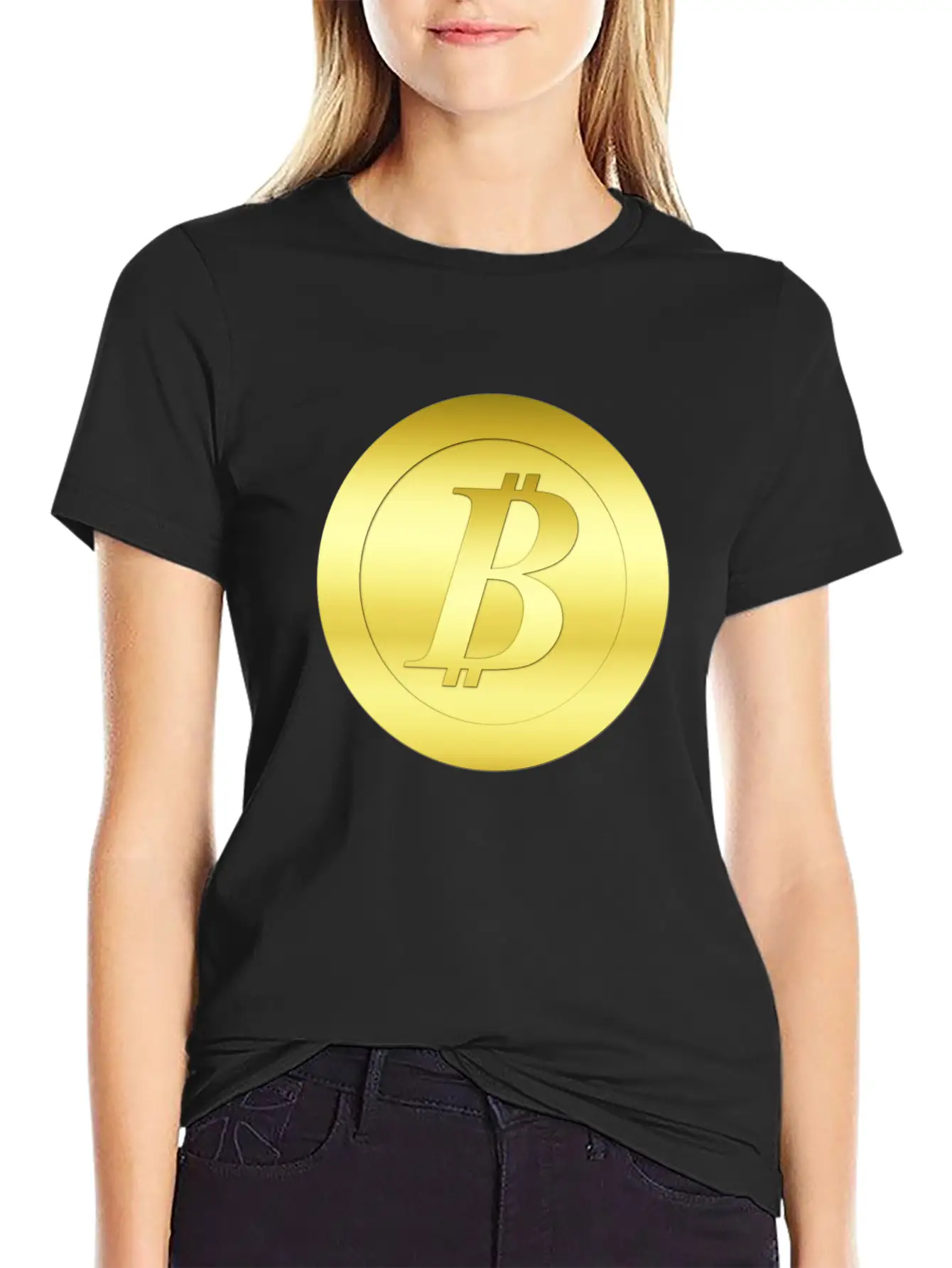Bitcoin 1500 GoldcoinCirc Essential Cotton Tee For Daily Outfits – Unisex Style
