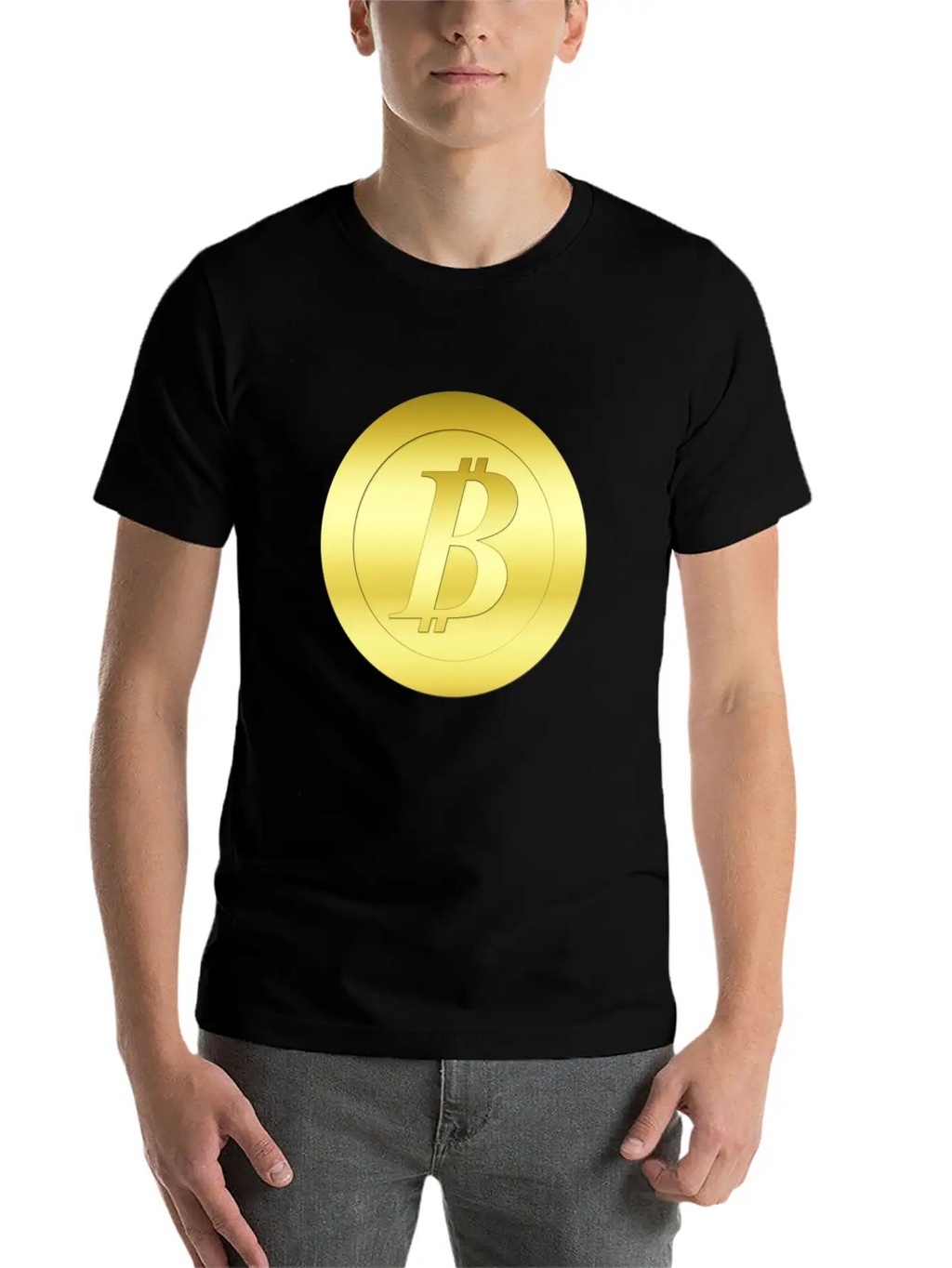Bitcoin 1500 GoldcoinCirc Essential Cotton Tee For Daily Outfits – Unisex Style