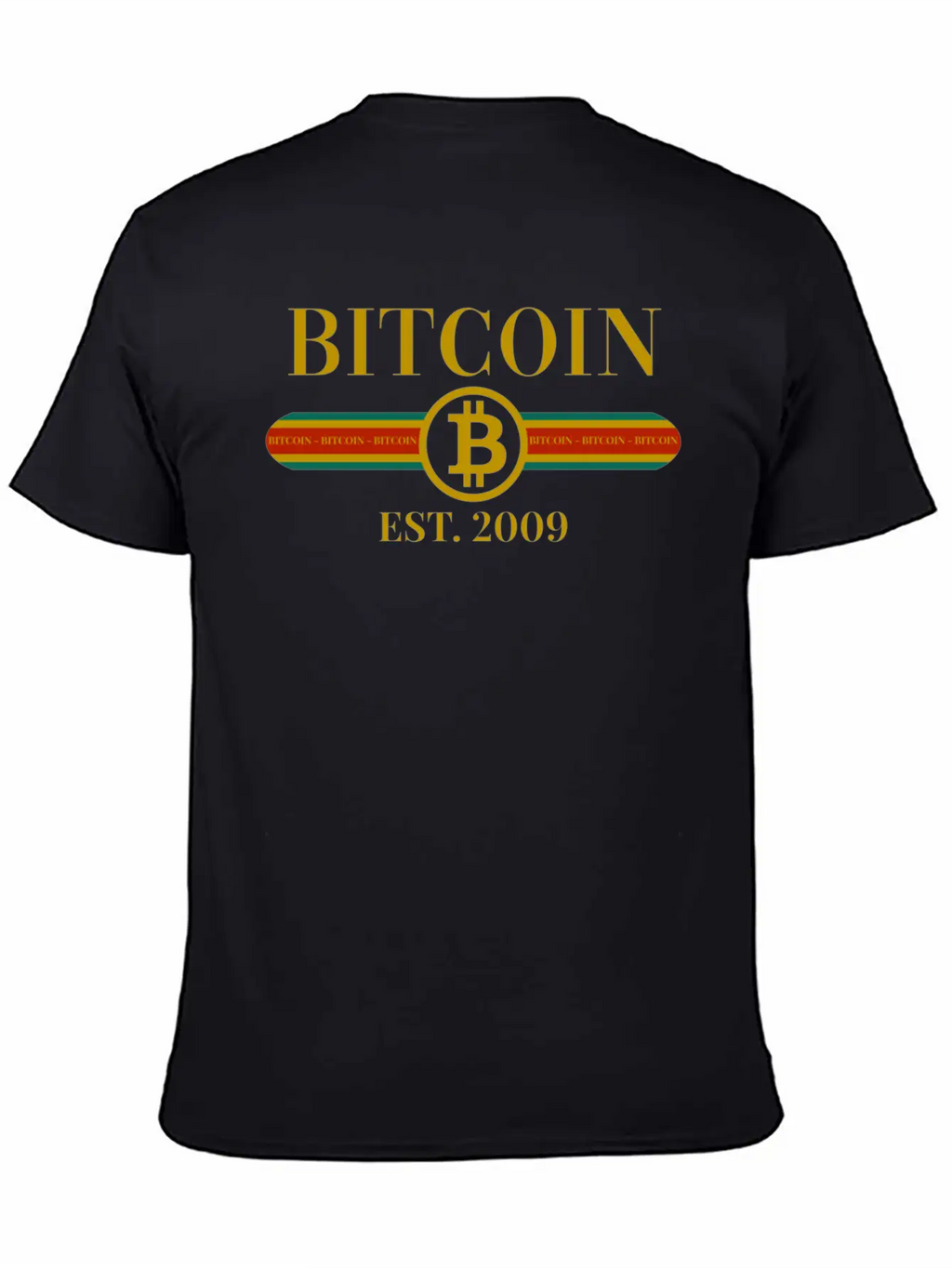Bitcoin BTC Fashion Design Basic Graphic T-Shirt – Daily Comfort In Soft Cotton