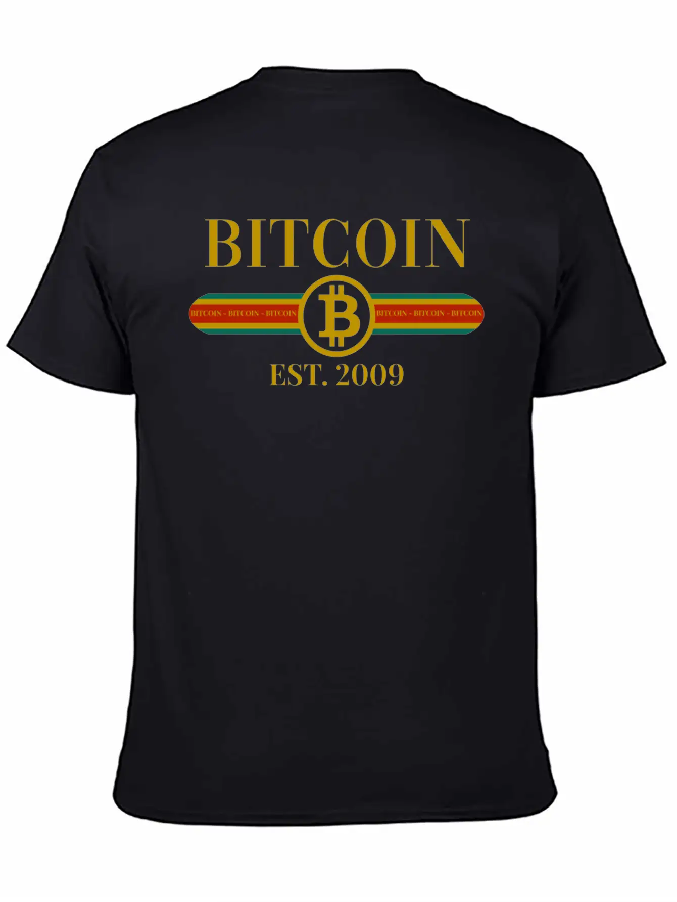 Bitcoin BTC Fashion Design Basic Graphic T-Shirt – Daily Comfort In Soft Cotton