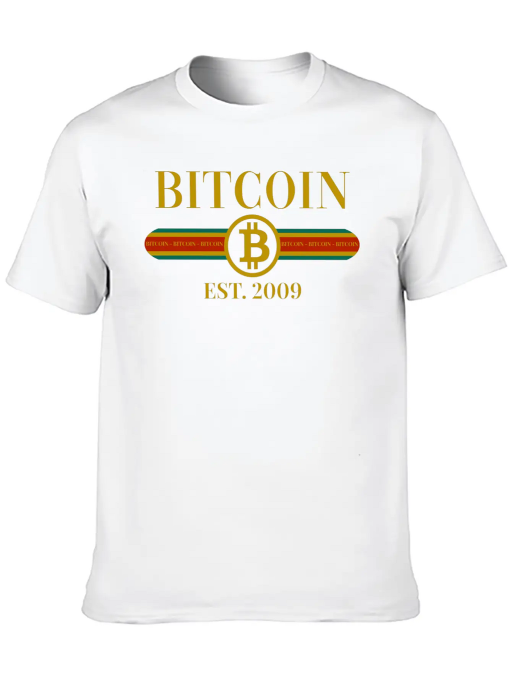 Bitcoin BTC Fashion Design Basic Graphic T-Shirt – Daily Comfort In Soft Cotton