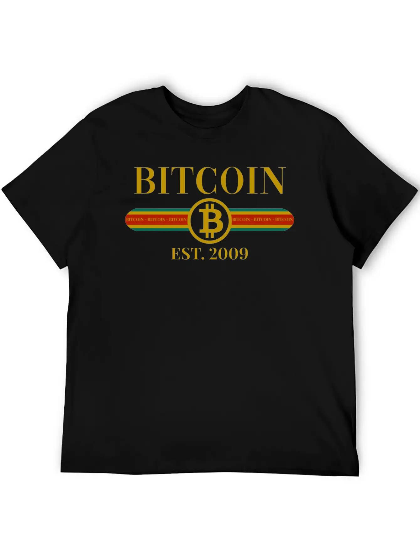 Bitcoin BTC Fashion Design Basic Graphic T-Shirt – Daily Comfort In Soft Cotton