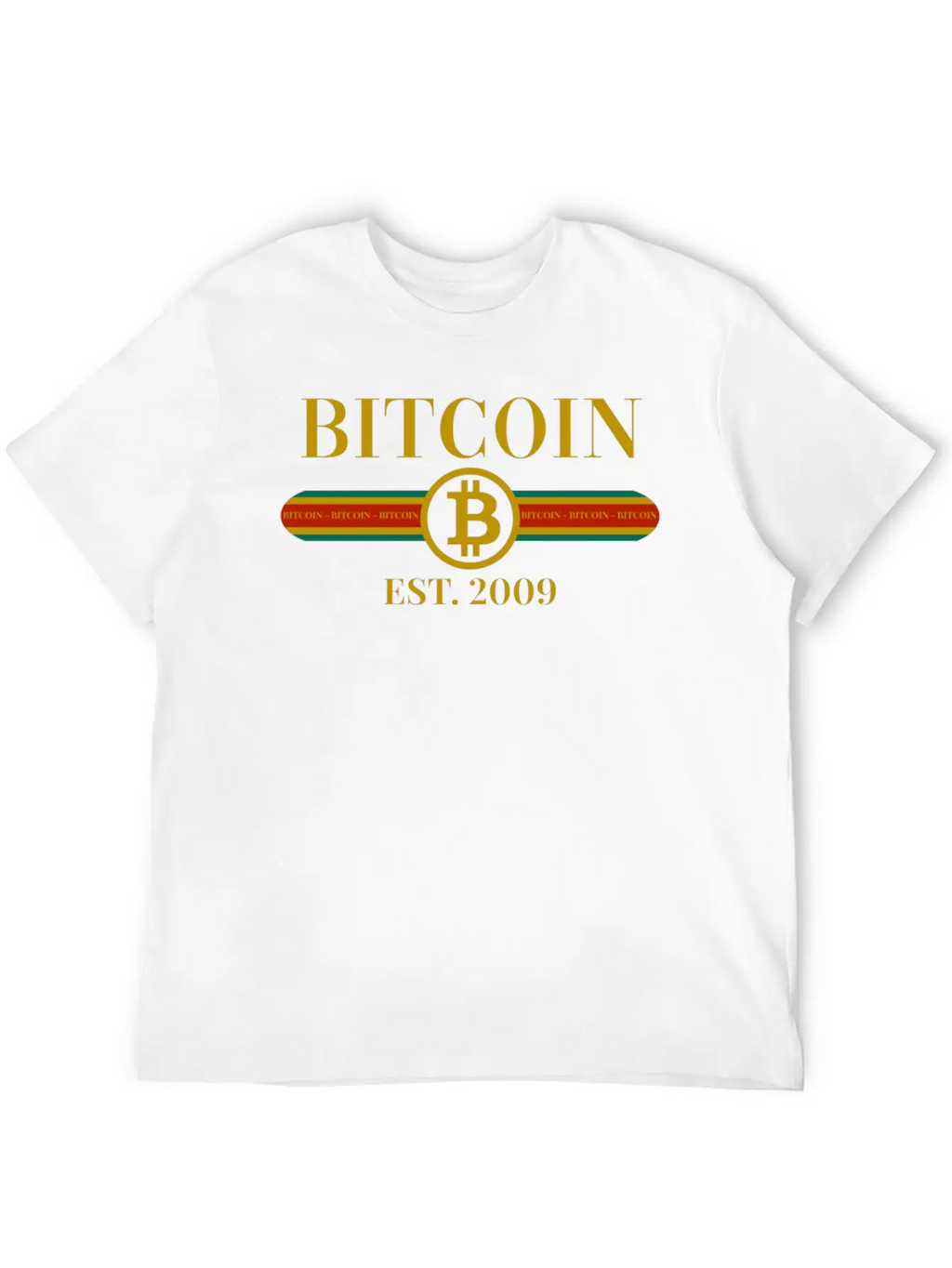 Bitcoin BTC Fashion Design Basic Graphic T-Shirt – Daily Comfort In Soft Cotton