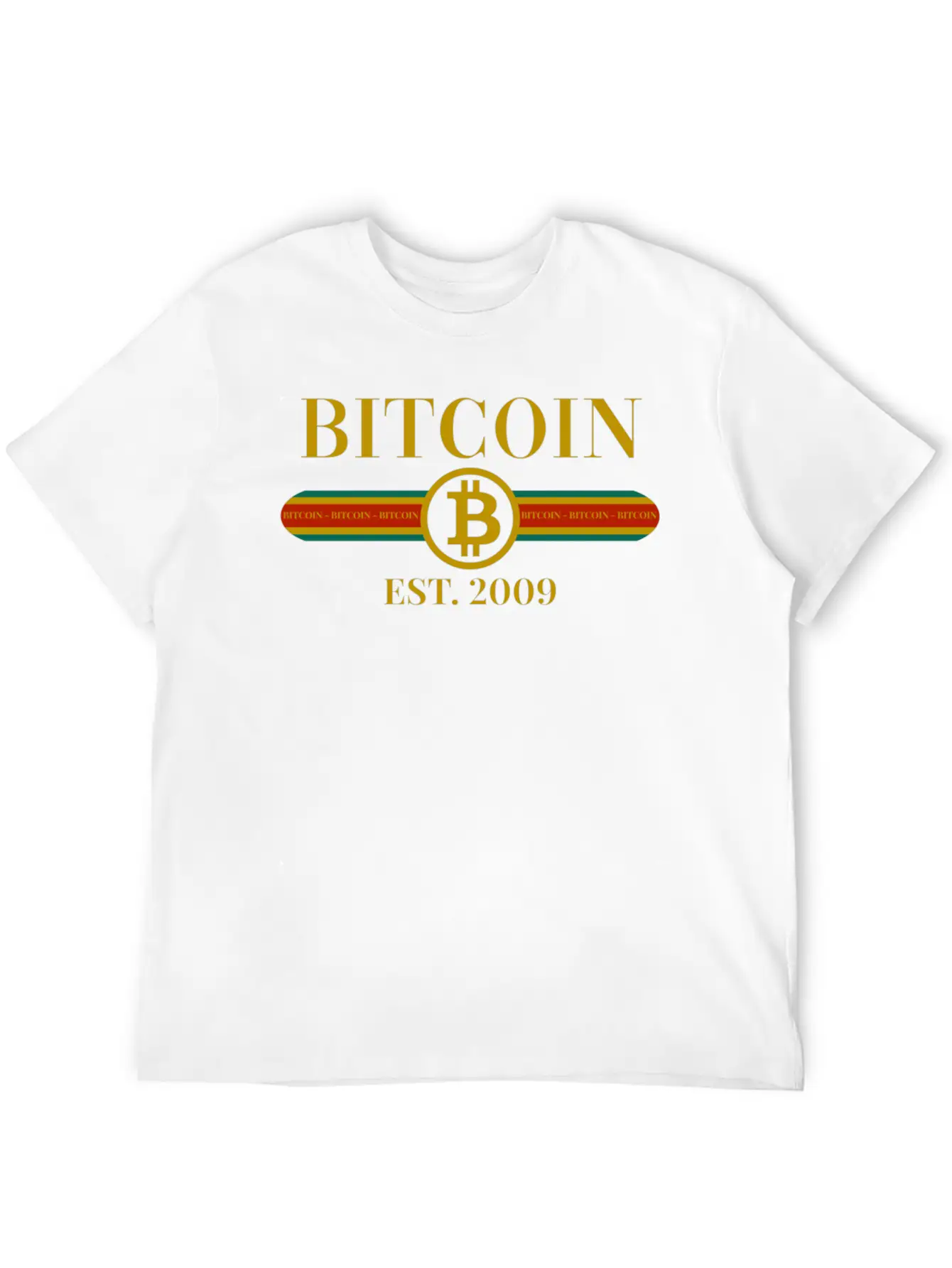 Bitcoin BTC Fashion Design Basic Graphic T-Shirt – Daily Comfort In Soft Cotton