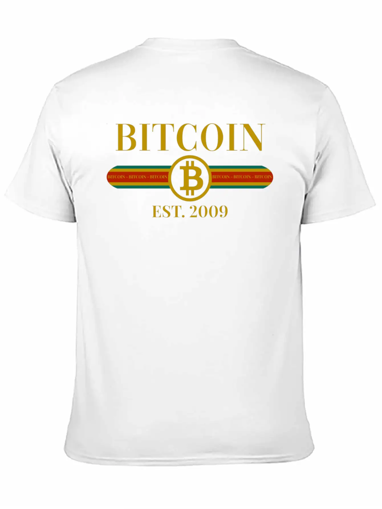 Bitcoin BTC Fashion Design Basic Graphic T-Shirt – Daily Comfort In Soft Cotton