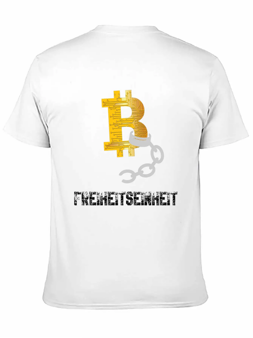 Bitcoin BTC - Freedom Unit Unisex Casual T-Shirt – Clean Design For Daily Comfort