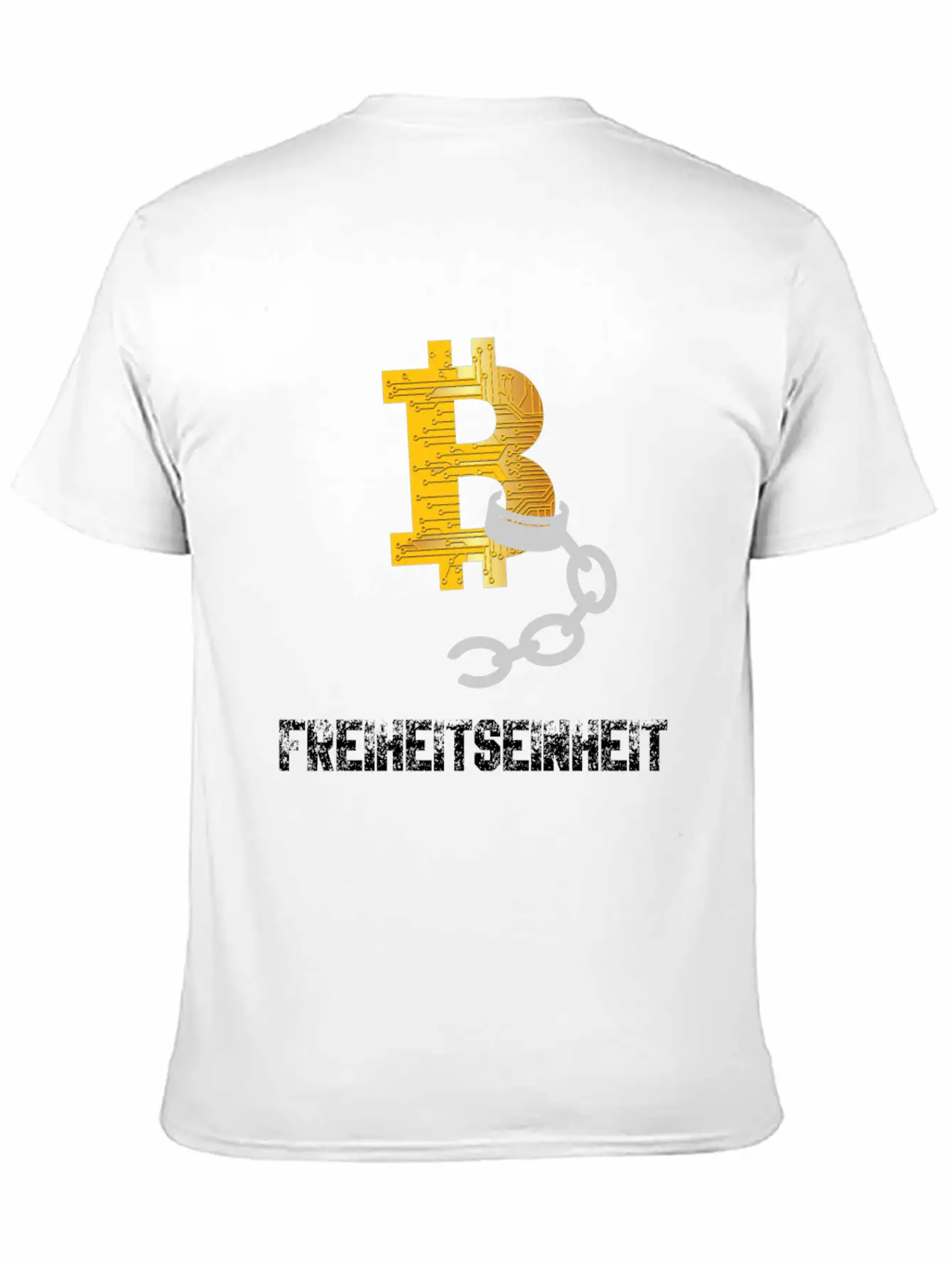 Bitcoin BTC - Freedom Unit Unisex Casual T-Shirt – Clean Design For Daily Comfort