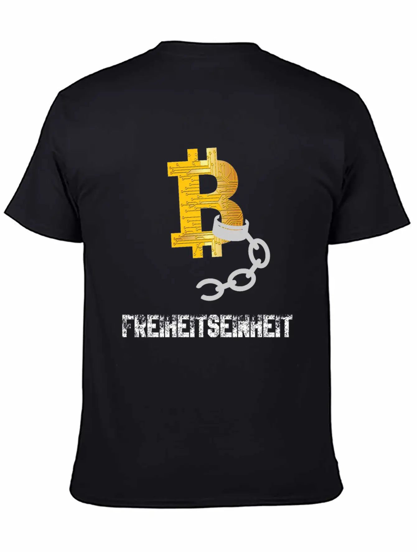 Bitcoin BTC - Freedom Unit Unisex Casual T-Shirt – Clean Design For Daily Comfort