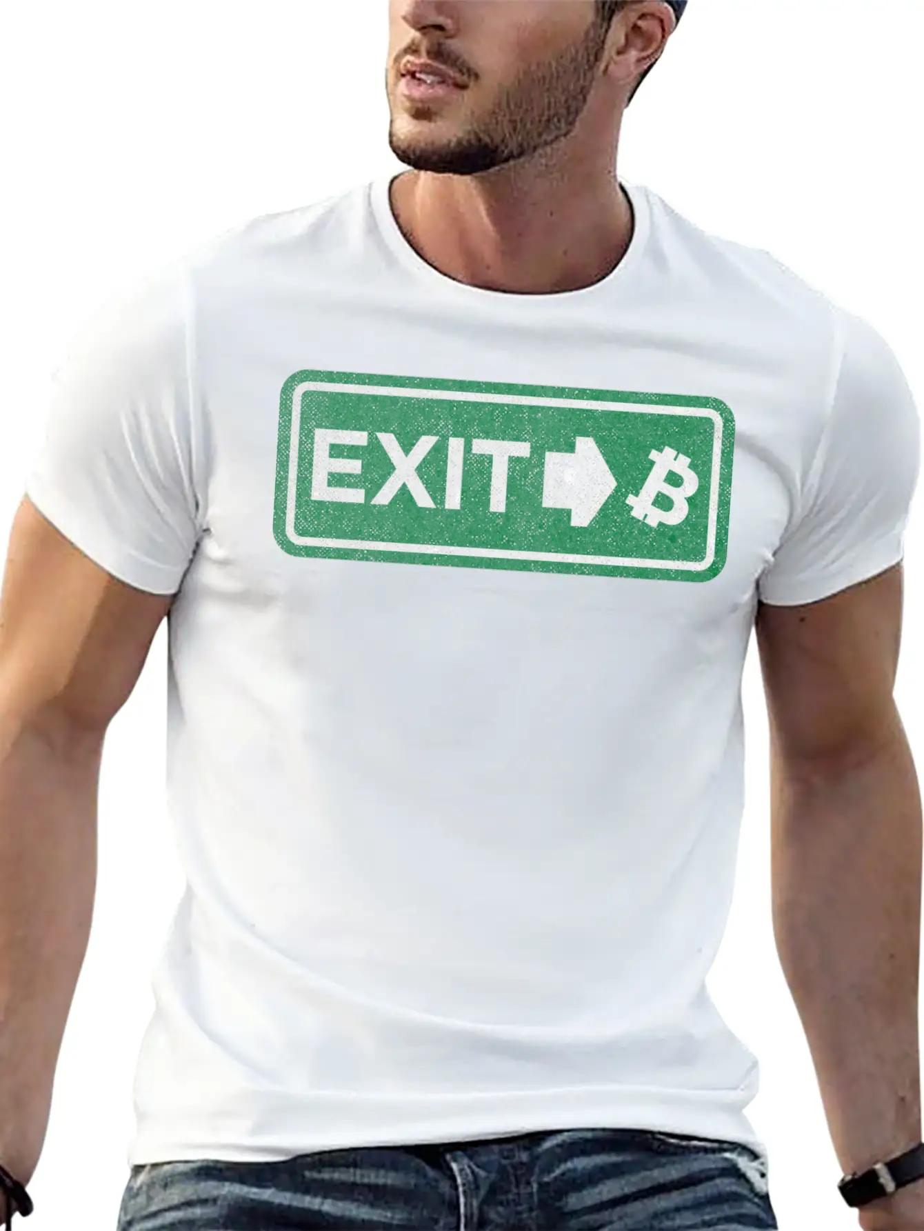 Bitcoin BTC Is The Exit Plan, For Cypherpunks Unisex Casual T-Shirt – Clean Design For Daily Comfort