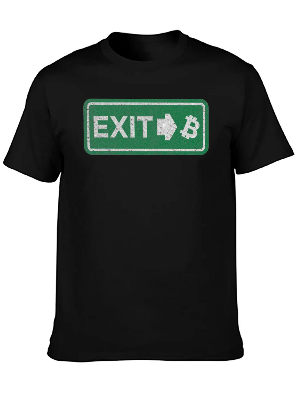 Bitcoin BTC Is The Exit Plan, For Cypherpunks Unisex Casual T-Shirt – Clean Design For Daily Comfort
