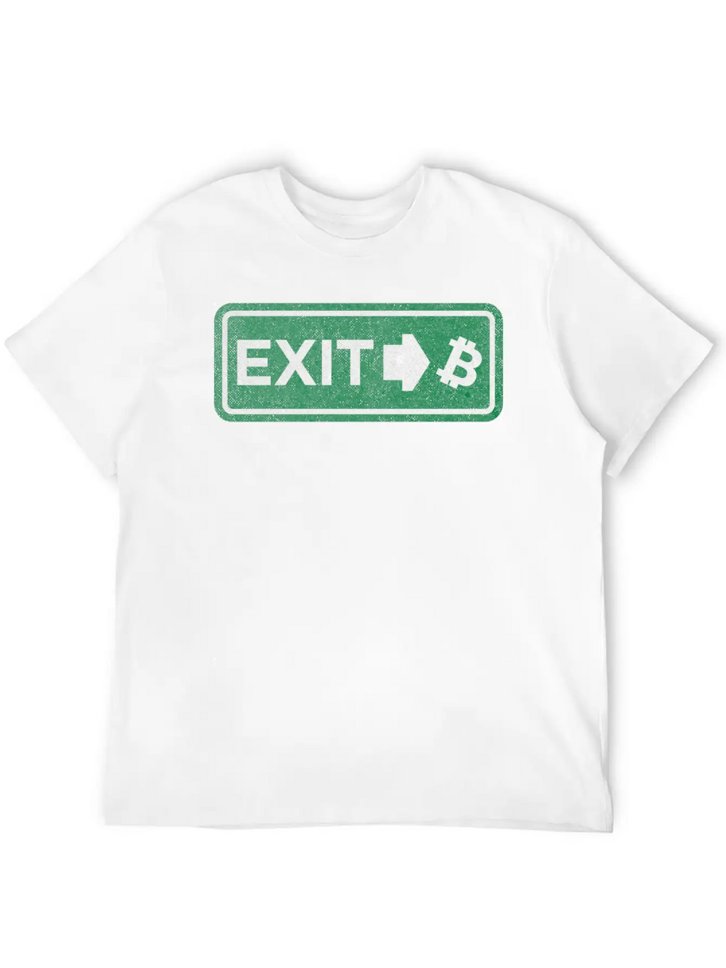 Bitcoin BTC Is The Exit Plan, For Cypherpunks Unisex Casual T-Shirt – Clean Design For Daily Comfort