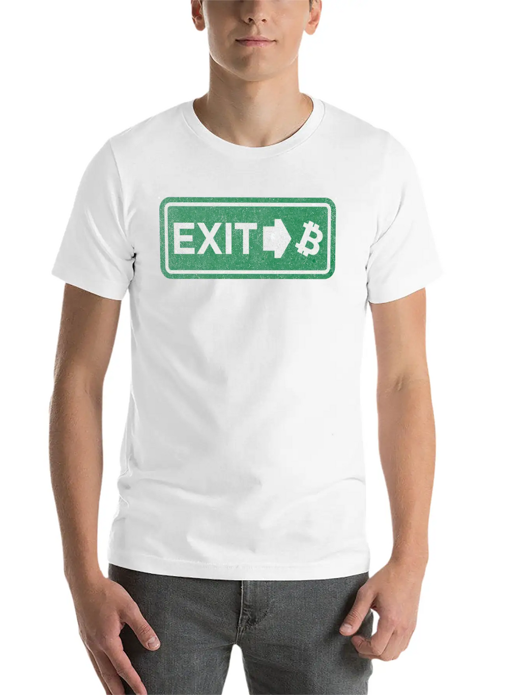 Bitcoin BTC Is The Exit Plan, For Cypherpunks Unisex Casual T-Shirt – Clean Design For Daily Comfort
