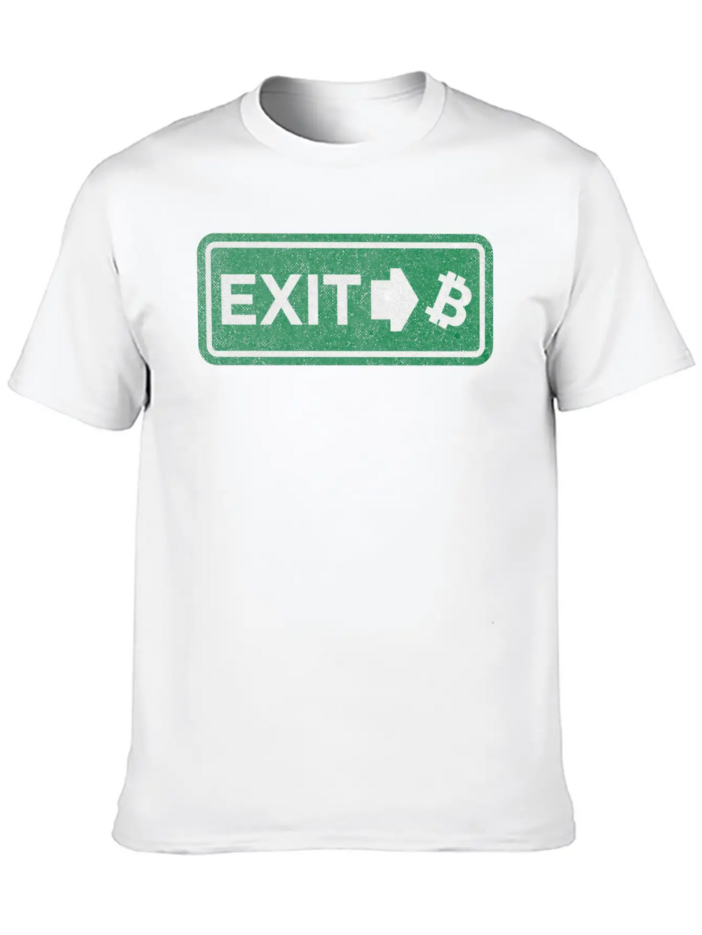 Bitcoin BTC Is The Exit Plan, For Cypherpunks Unisex Casual T-Shirt – Clean Design For Daily Comfort
