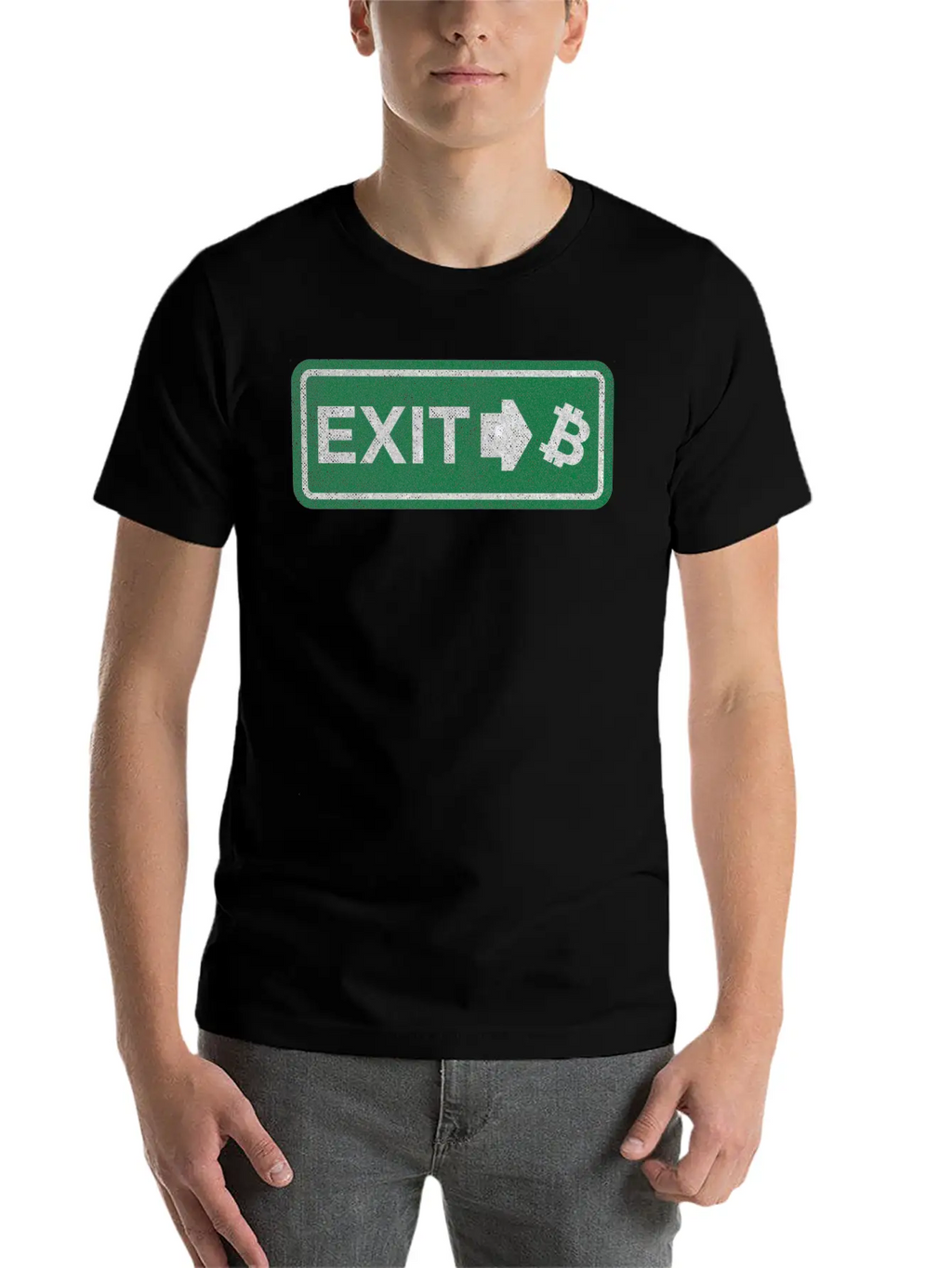 Bitcoin BTC Is The Exit Plan, For Cypherpunks Unisex Casual T-Shirt – Clean Design For Daily Comfort