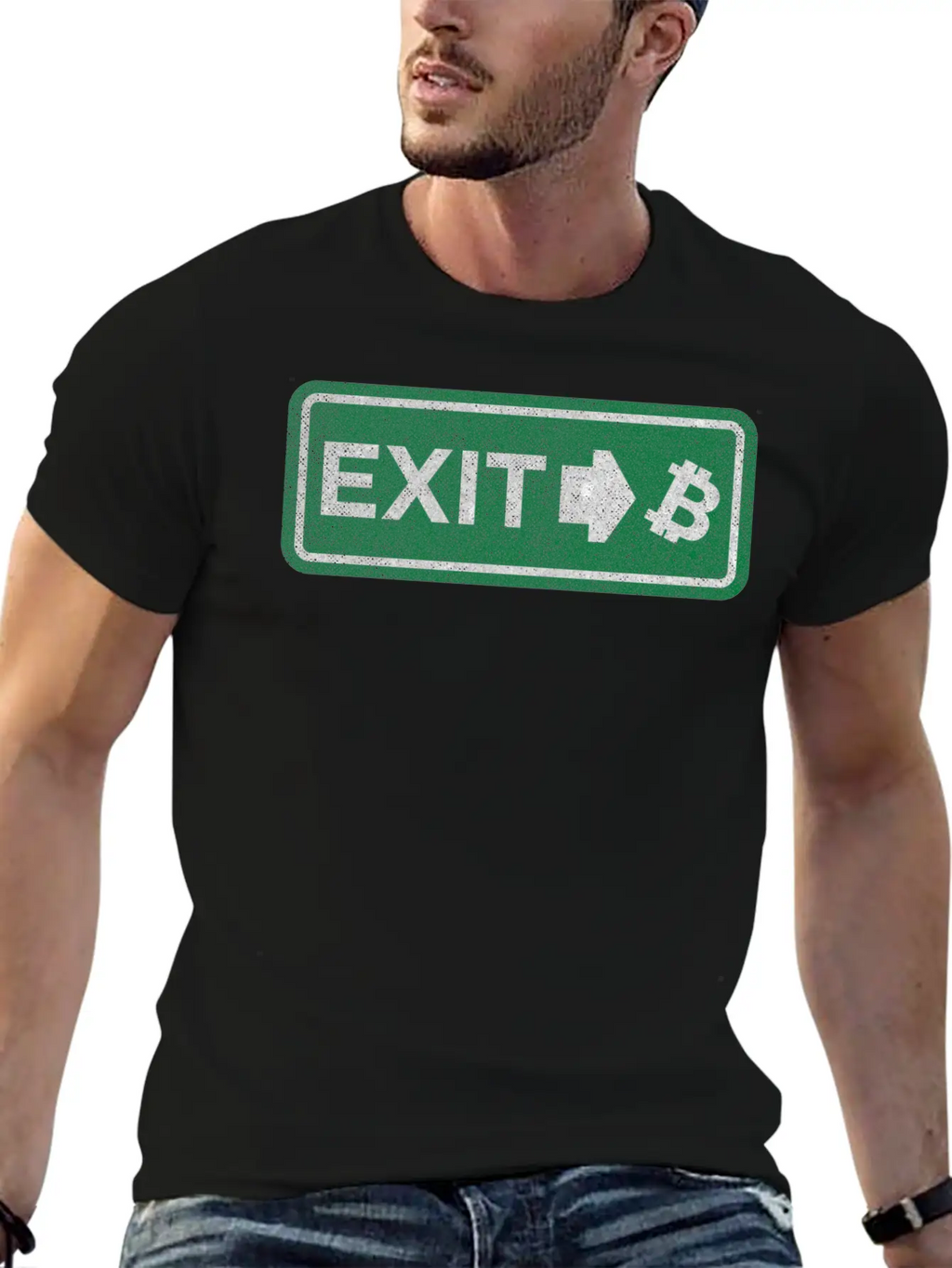 Bitcoin BTC Is The Exit Plan, For Cypherpunks Unisex Casual T-Shirt – Clean Design For Daily Comfort