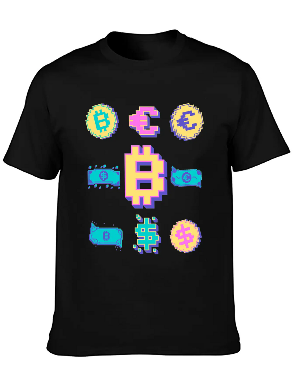 Bitcoin Crypto Btc Blockchain Lovers Crypto Trader Breathable Graphic T-Shirt – Perfect For Casual Days