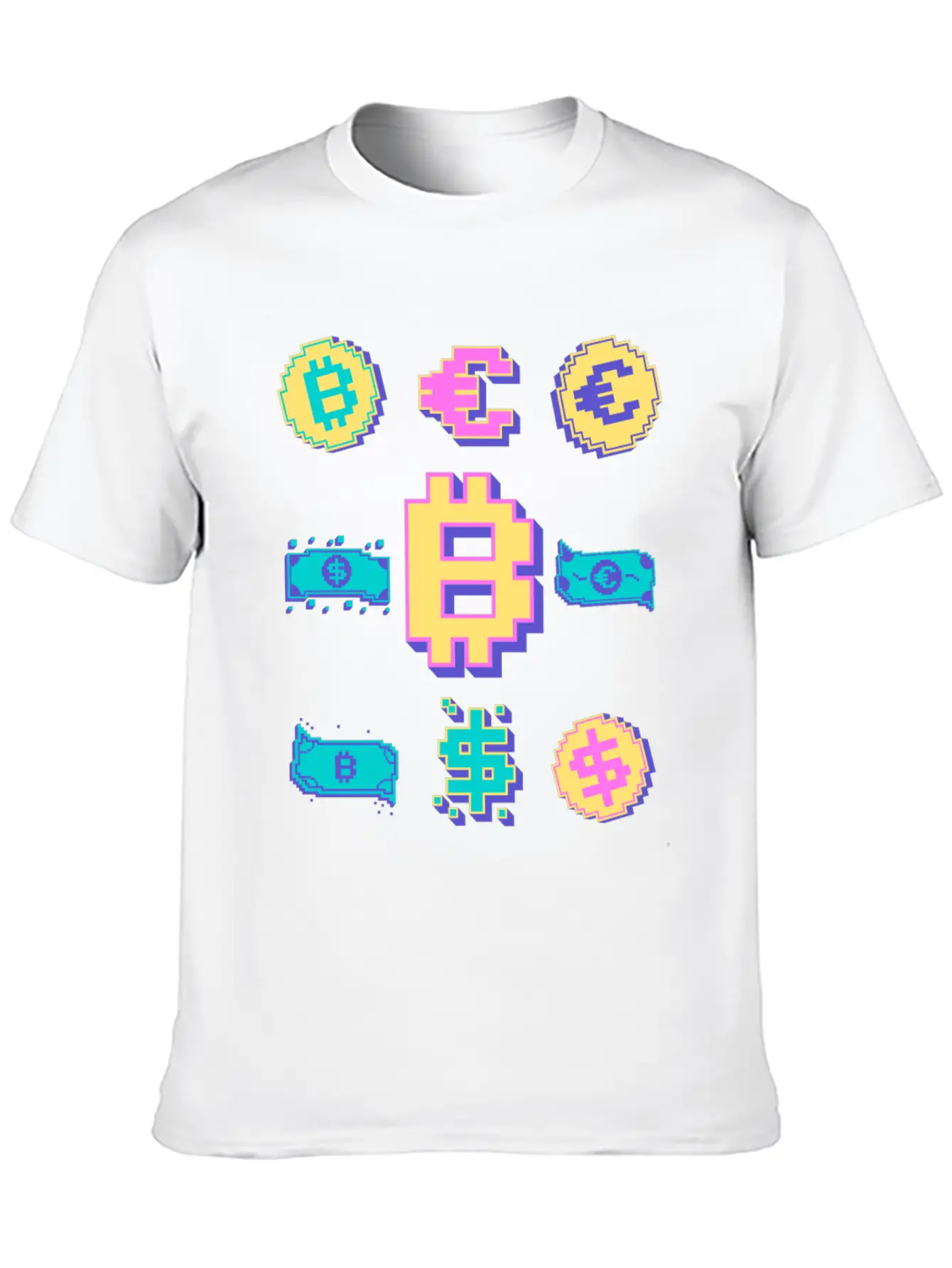Bitcoin Crypto Btc Blockchain Lovers Crypto Trader Breathable Graphic T-Shirt – Perfect For Casual Days