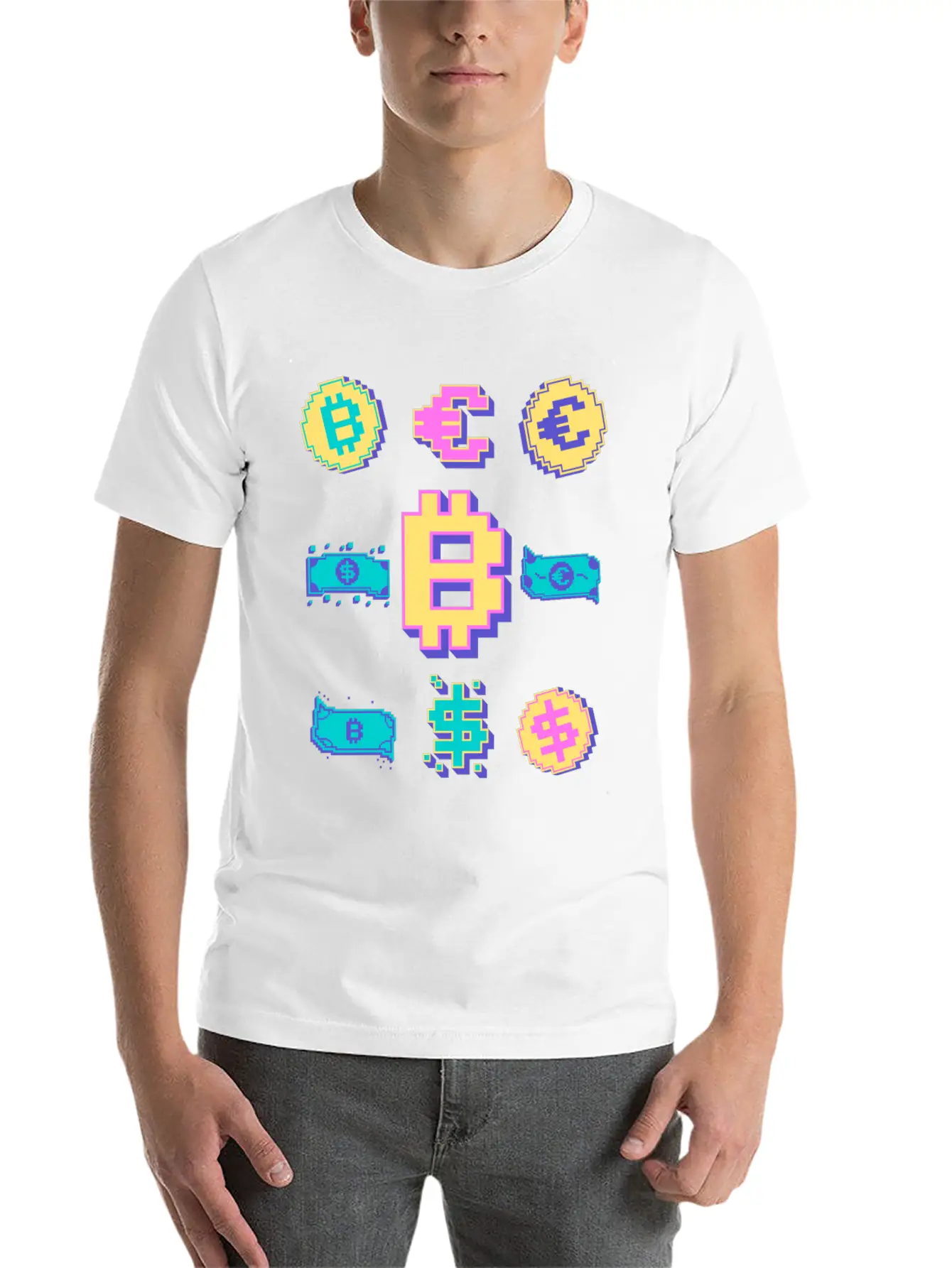 Bitcoin Crypto Btc Blockchain Lovers Crypto Trader Breathable Graphic T-Shirt – Perfect For Casual Days