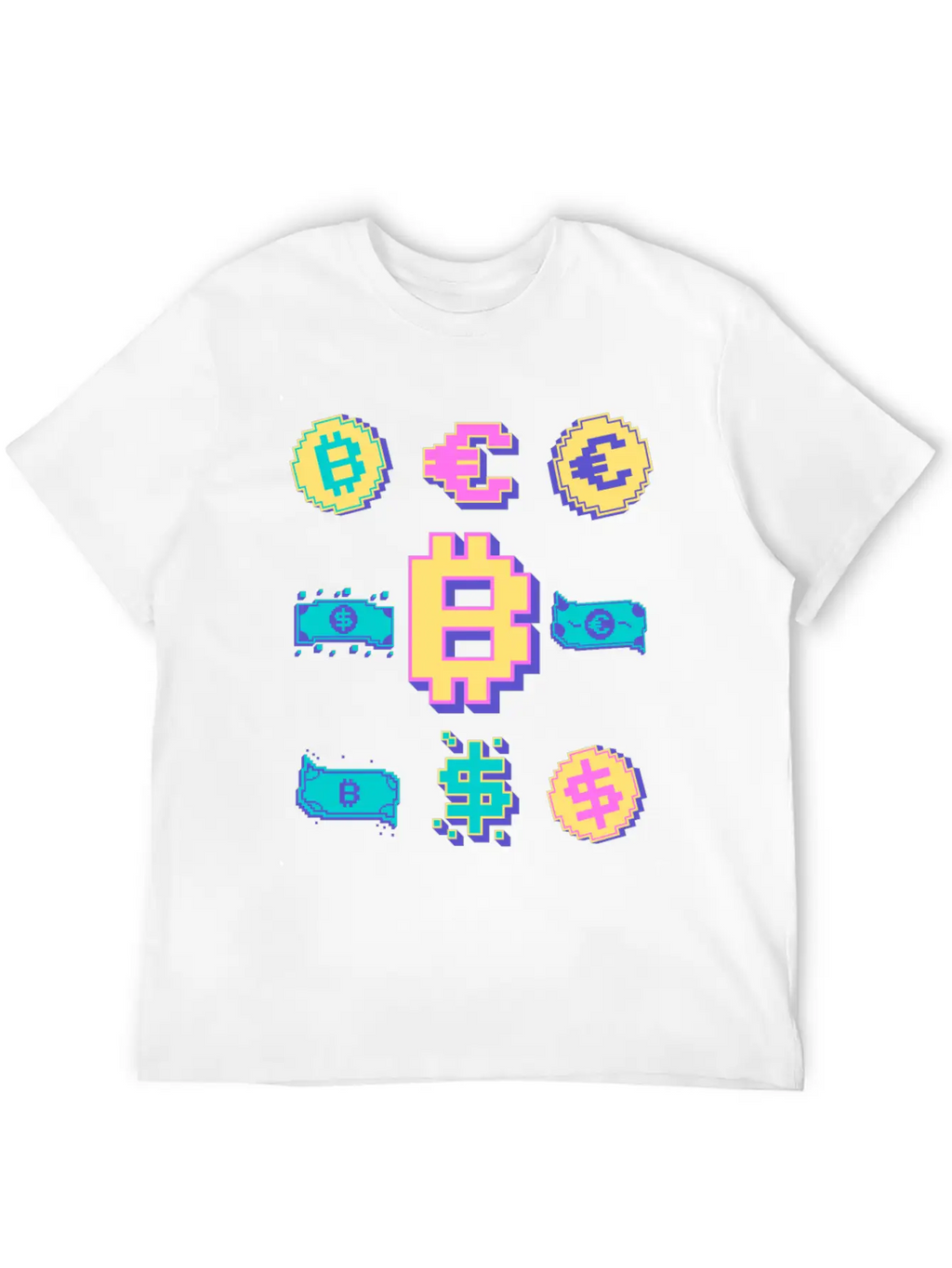 Bitcoin Crypto Btc Blockchain Lovers Crypto Trader Breathable Graphic T-Shirt – Perfect For Casual Days