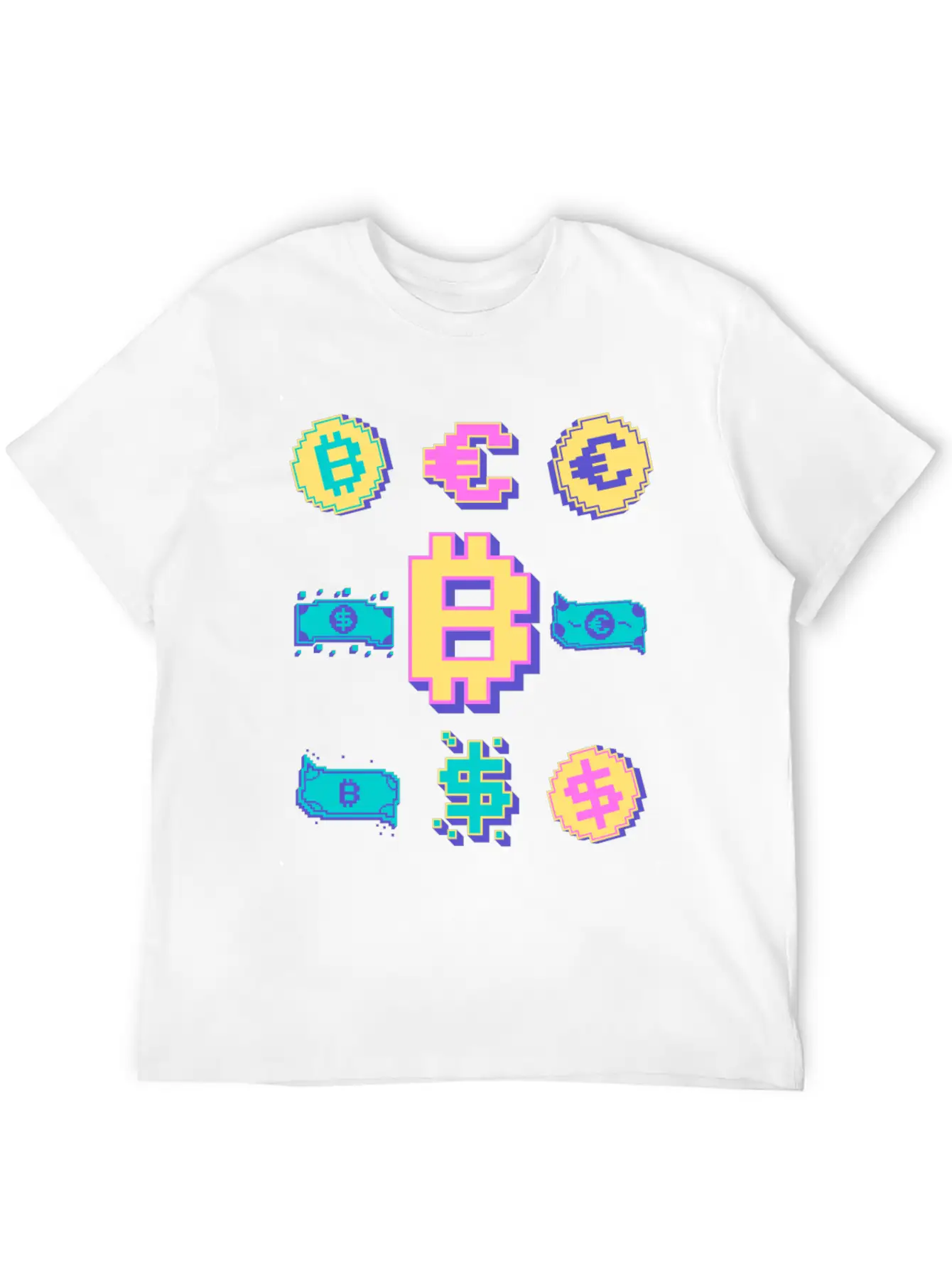 Bitcoin Crypto Btc Blockchain Lovers Crypto Trader Breathable Graphic T-Shirt – Perfect For Casual Days