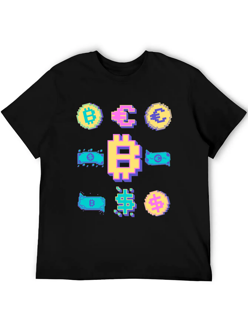 Bitcoin Crypto Btc Blockchain Lovers Crypto Trader Breathable Graphic T-Shirt – Perfect For Casual Days