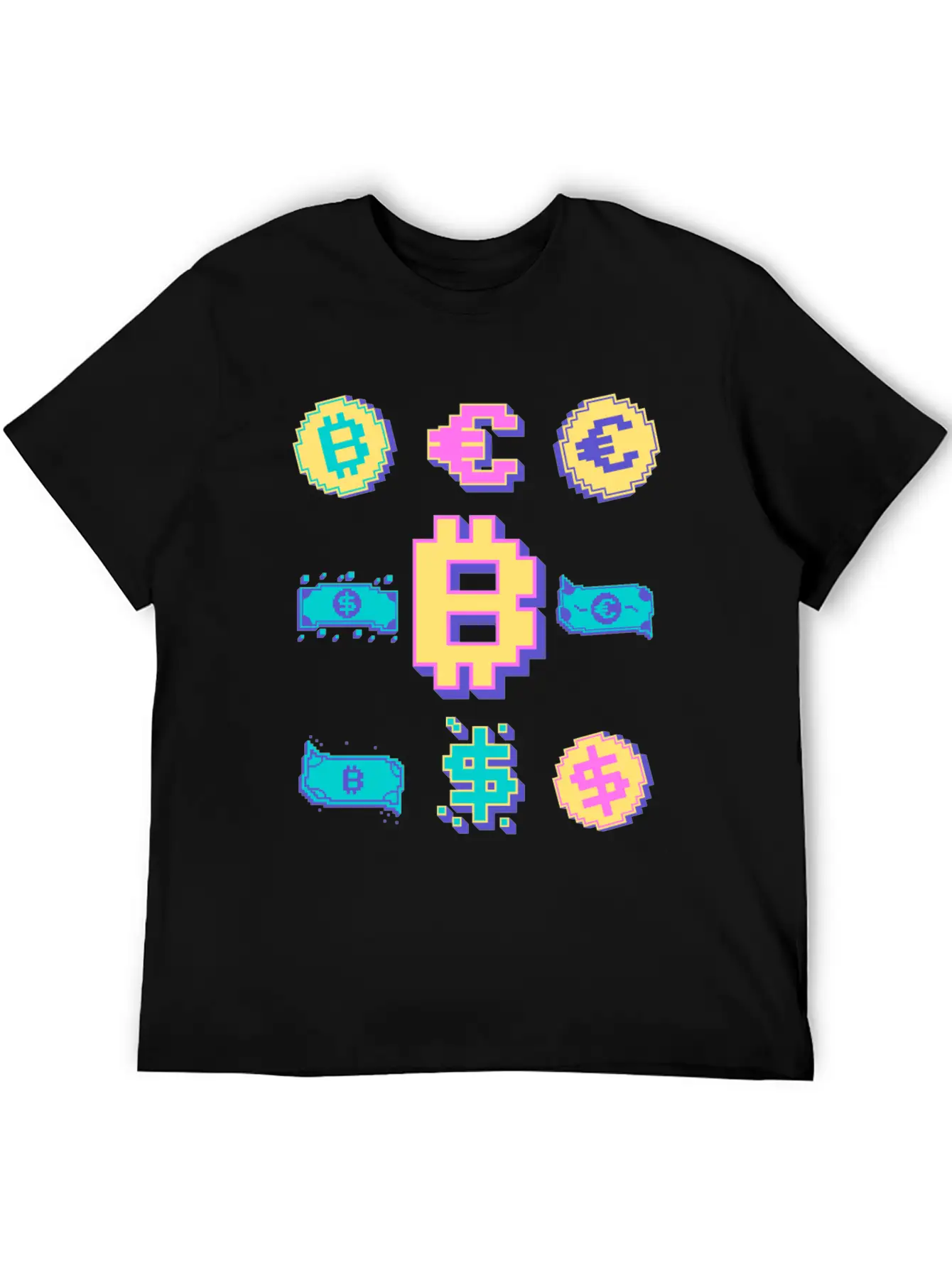 Bitcoin Crypto Btc Blockchain Lovers Crypto Trader Breathable Graphic T-Shirt – Perfect For Casual Days