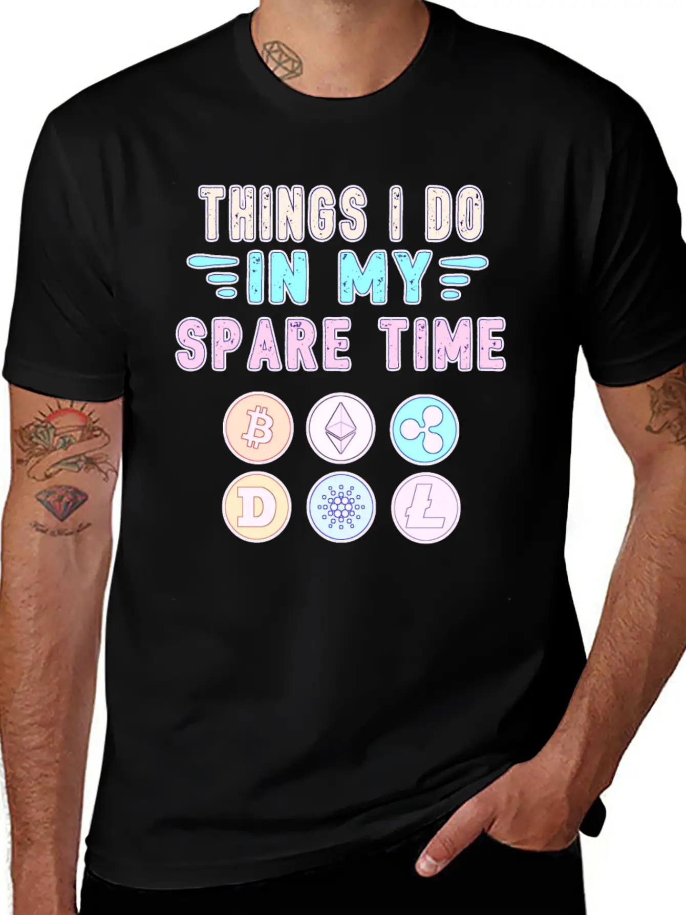 Bitcoin Crypto Btc Trader Crypto Bitcoin Essential Cotton Tee For Daily Outfits – Unisex Style