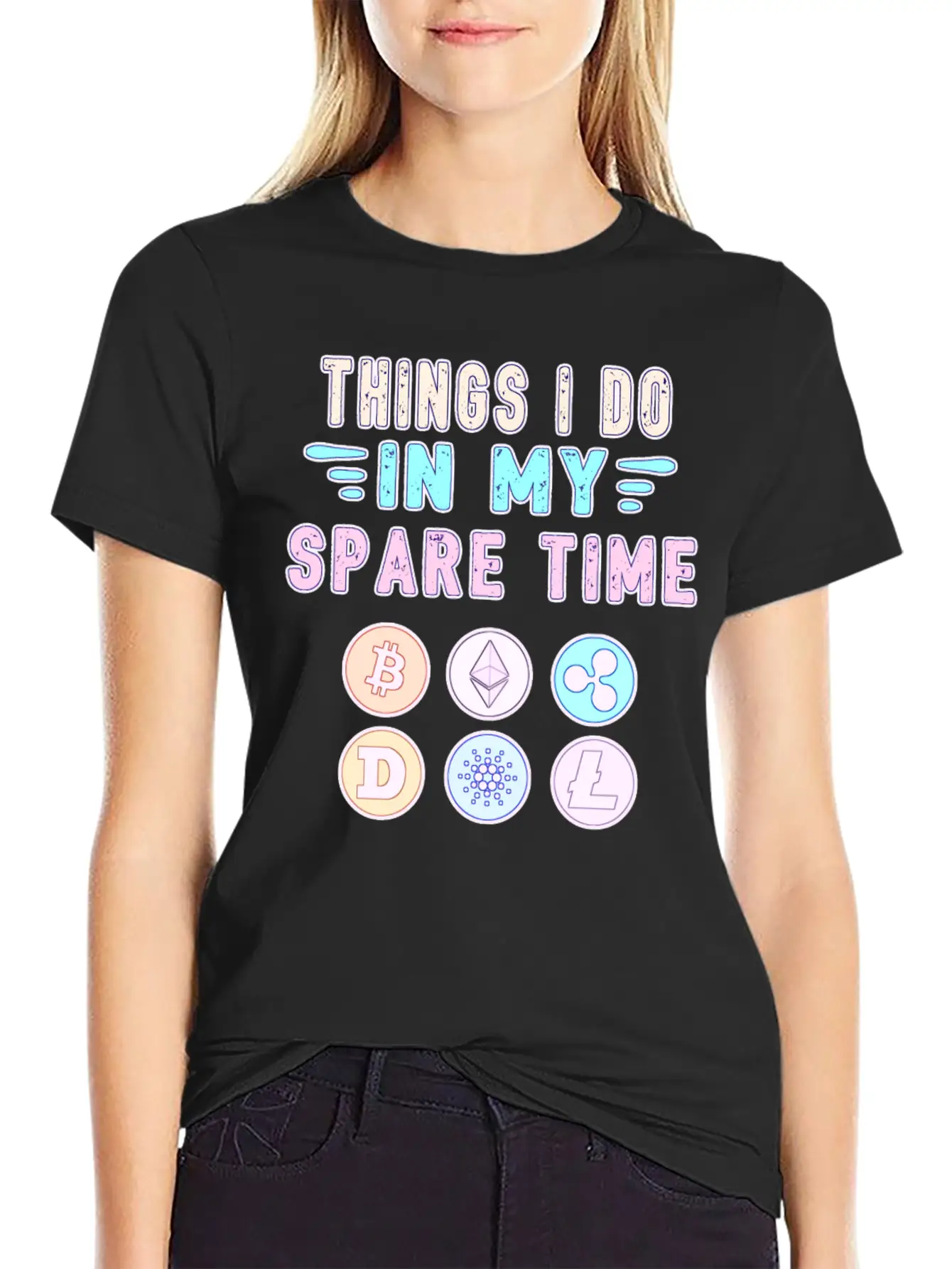 Bitcoin Crypto Btc Trader Crypto Bitcoin Essential Cotton Tee For Daily Outfits – Unisex Style