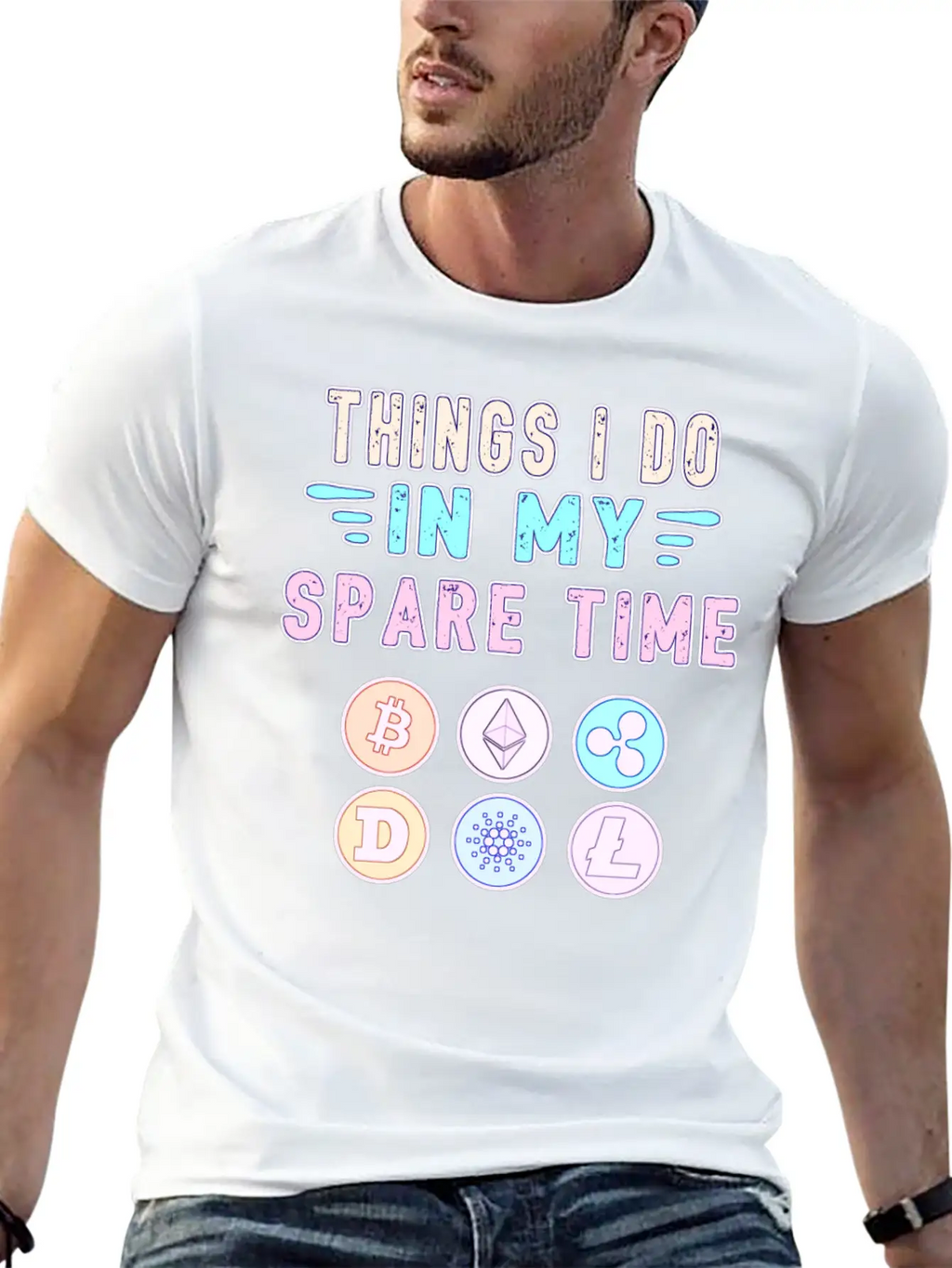 Bitcoin Crypto Btc Trader Crypto Bitcoin Essential Cotton Tee For Daily Outfits – Unisex Style