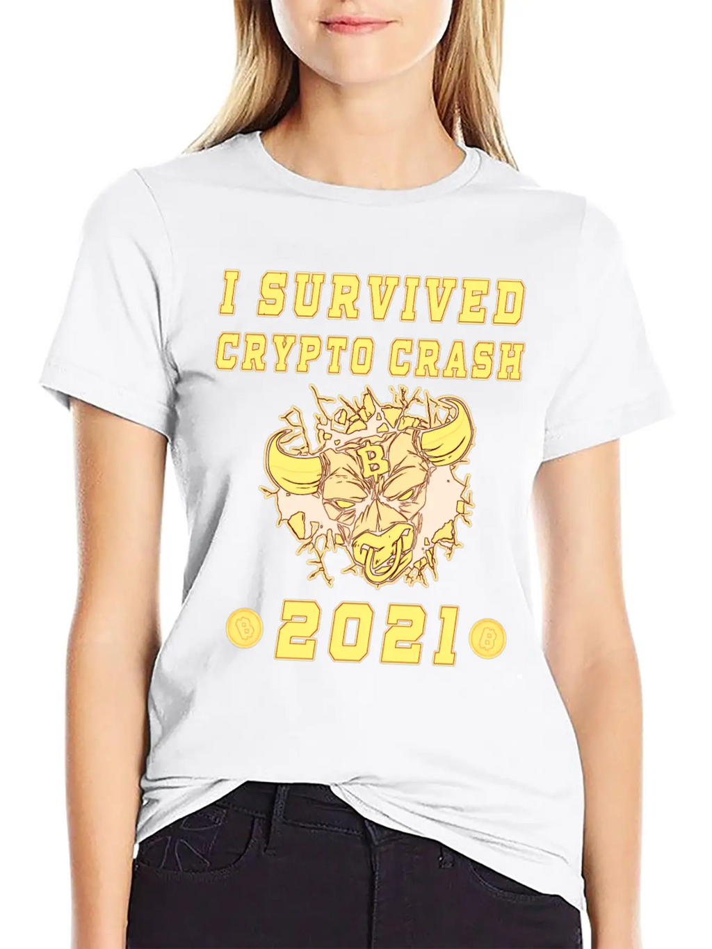 Bitcoin Crypto Bull Market Trader Crypto Ethereum Basic Graphic T-Shirt – Daily Comfort In Soft Cotton