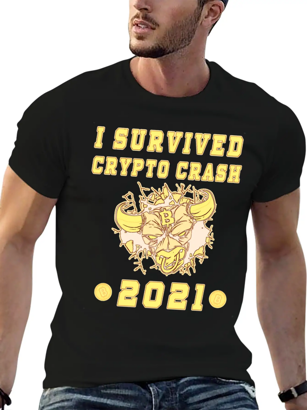 Bitcoin Crypto Bull Market Trader Crypto Ethereum Basic Graphic T-Shirt – Daily Comfort In Soft Cotton