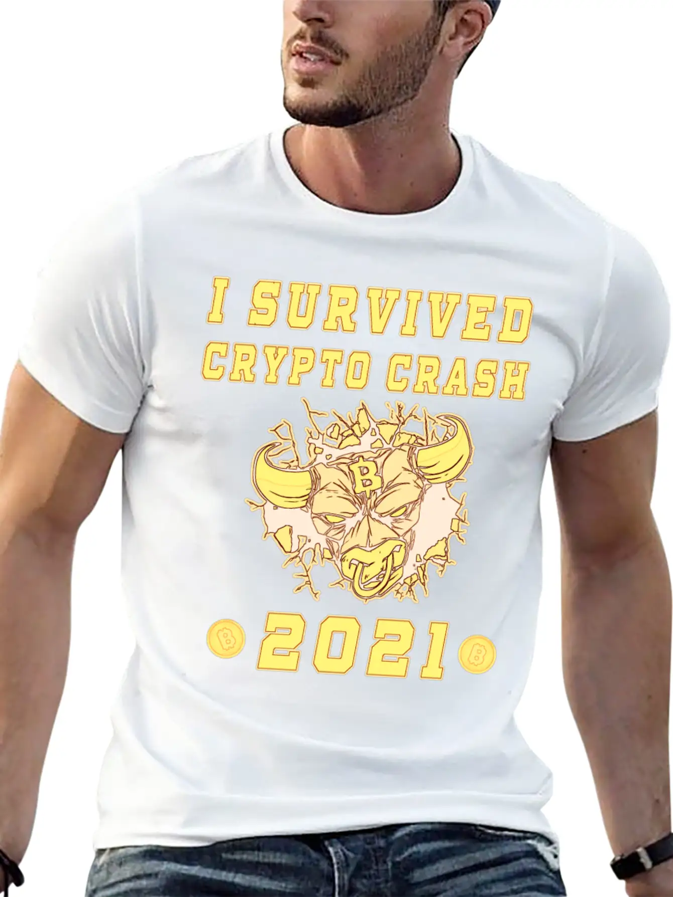 Bitcoin Crypto Bull Market Trader Crypto Ethereum Basic Graphic T-Shirt – Daily Comfort In Soft Cotton