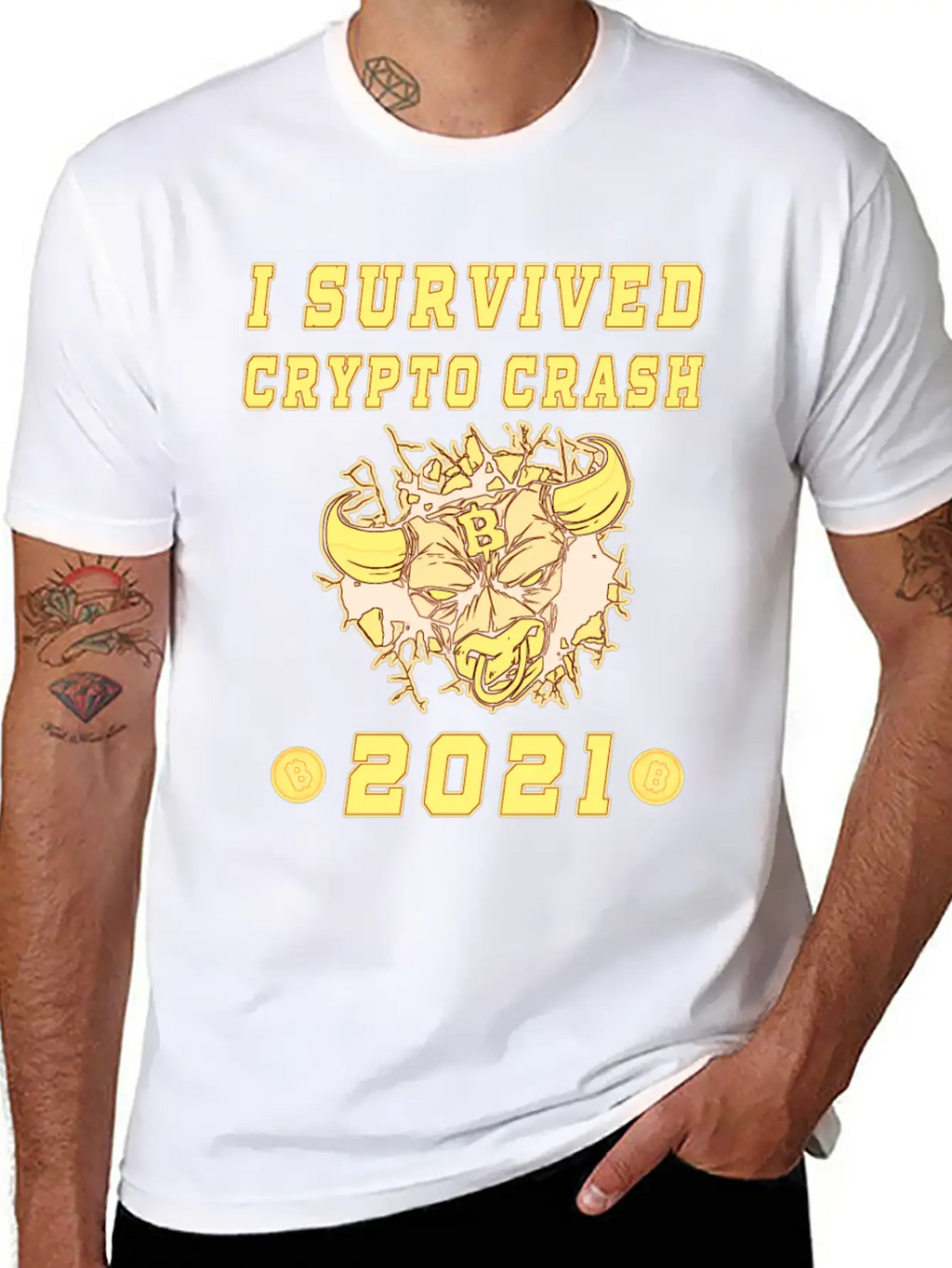 Bitcoin Crypto Bull Market Trader Crypto Ethereum Basic Graphic T-Shirt – Daily Comfort In Soft Cotton