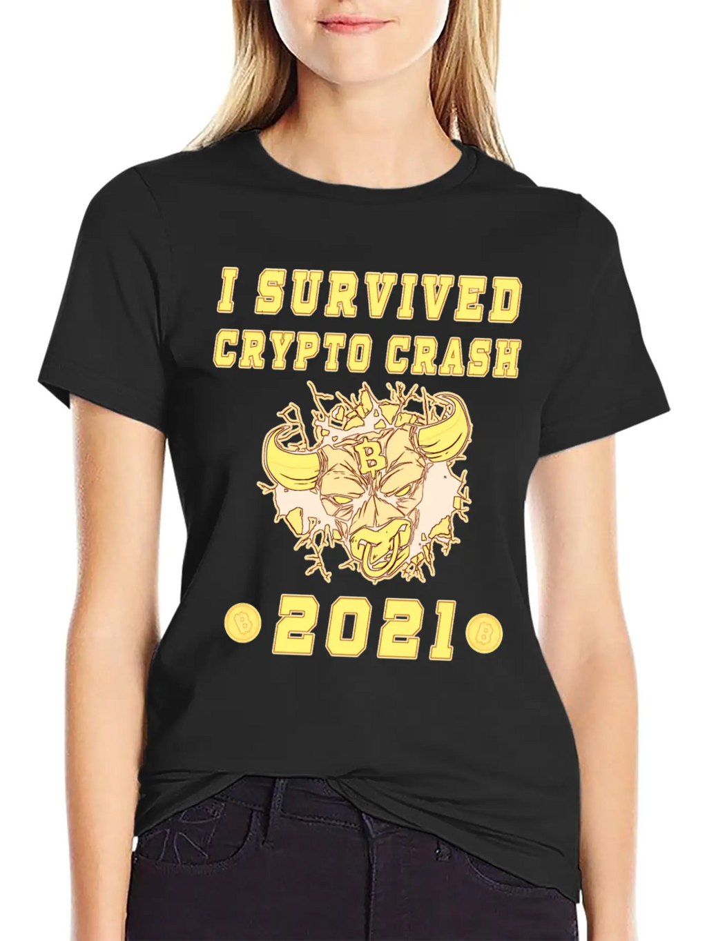 Bitcoin Crypto Bull Market Trader Crypto Ethereum Basic Graphic T-Shirt – Daily Comfort In Soft Cotton