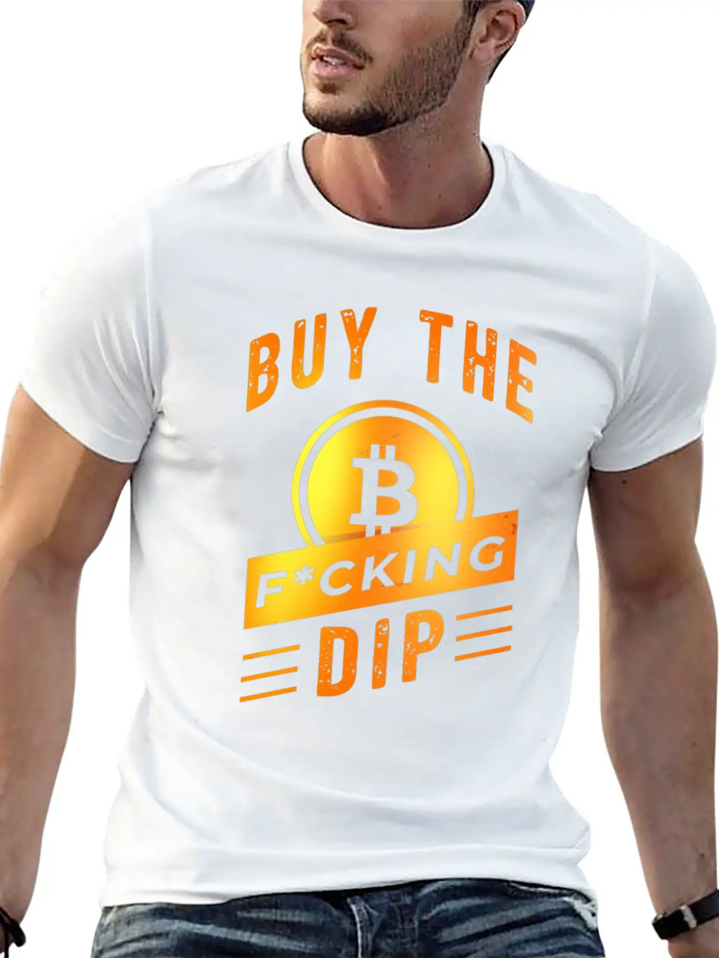 Bitcoin Crypto Father Dad Trader Crypto Bitcoin Basic Graphic T-Shirt – Daily Comfort In Soft Cotton