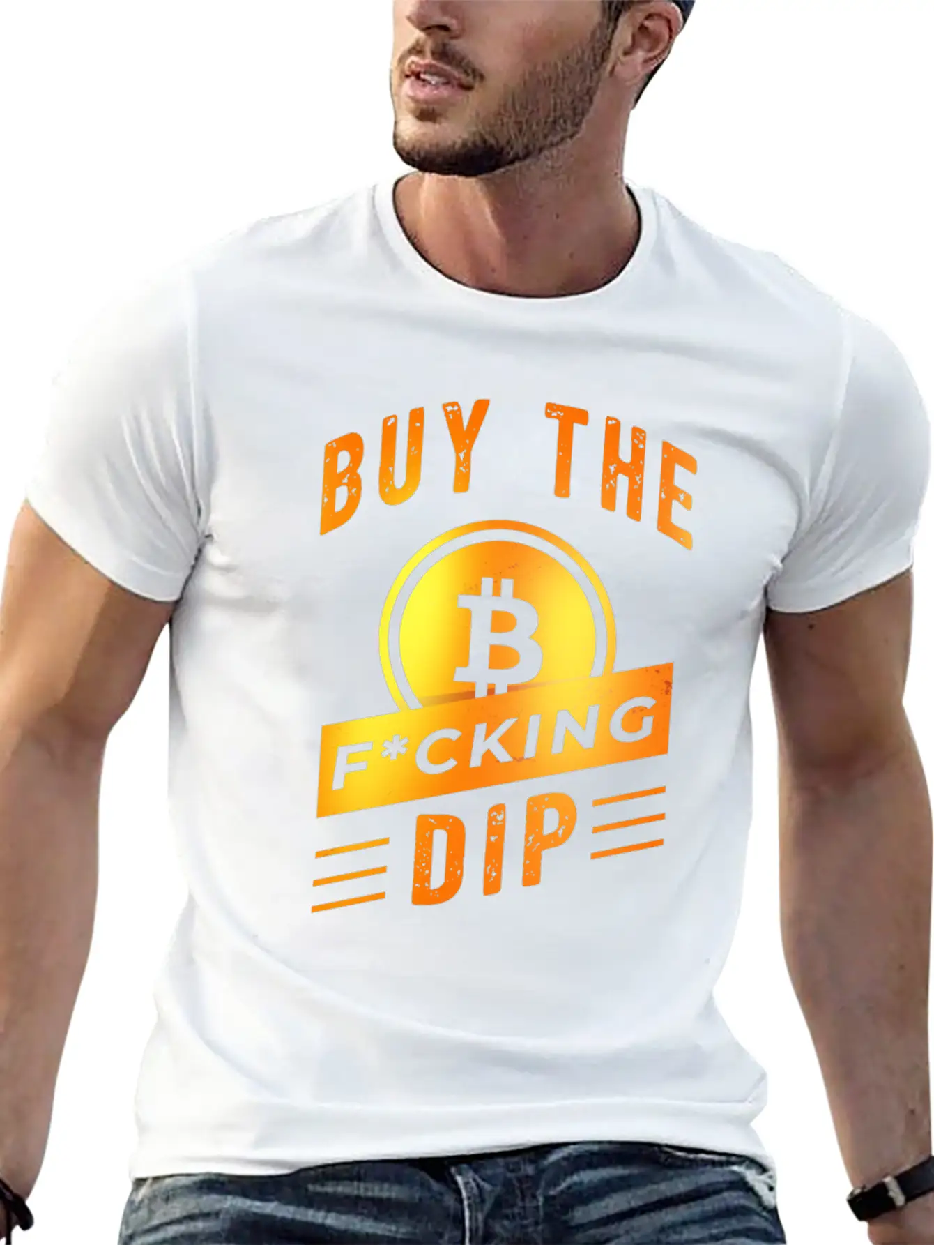 Bitcoin Crypto Father Dad Trader Crypto Bitcoin Basic Graphic T-Shirt – Daily Comfort In Soft Cotton