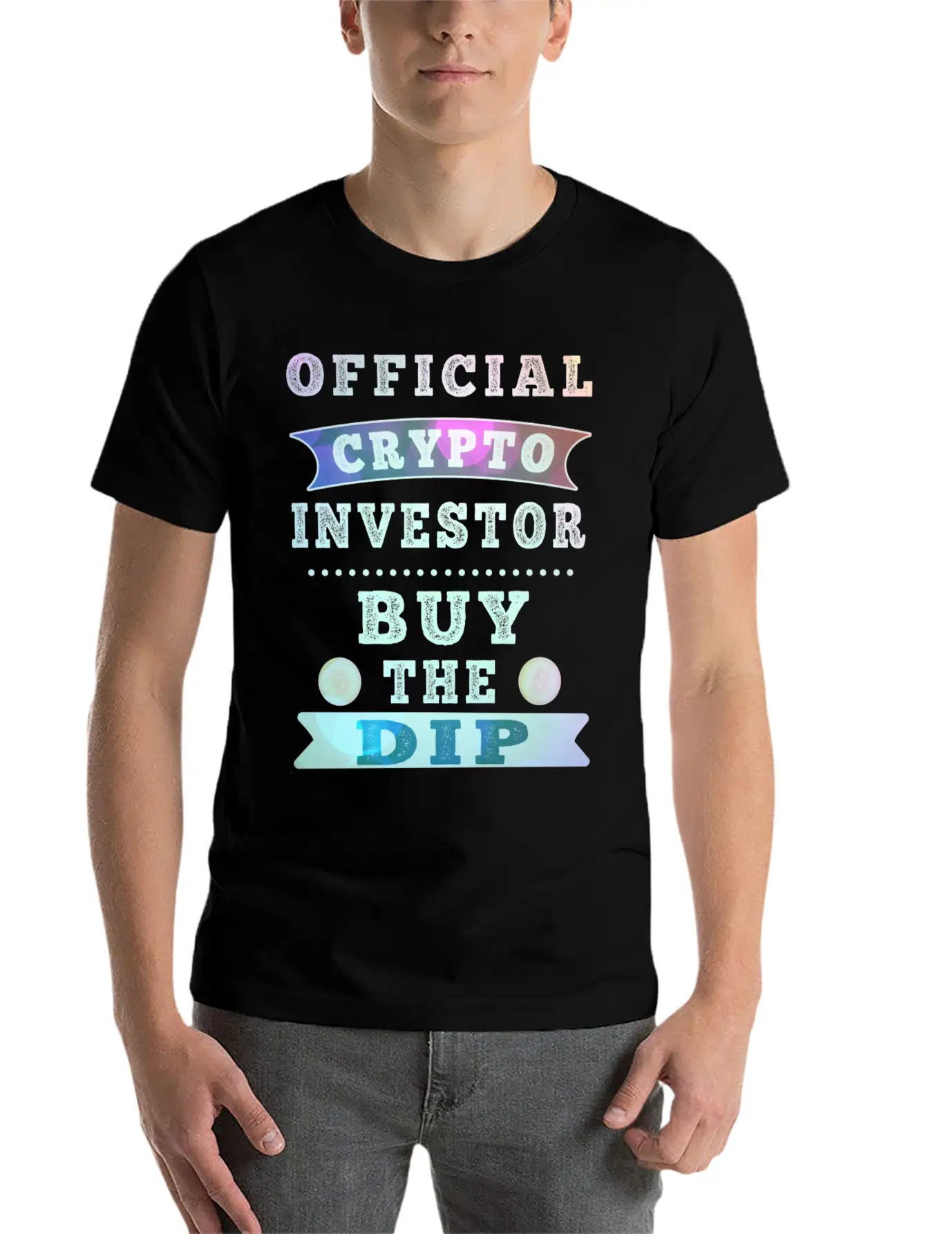 Bitcoin Crypto Father Dad Trader Crypto Btc Timeless Short Sleeve Tee – Comfy And Minimalist Design