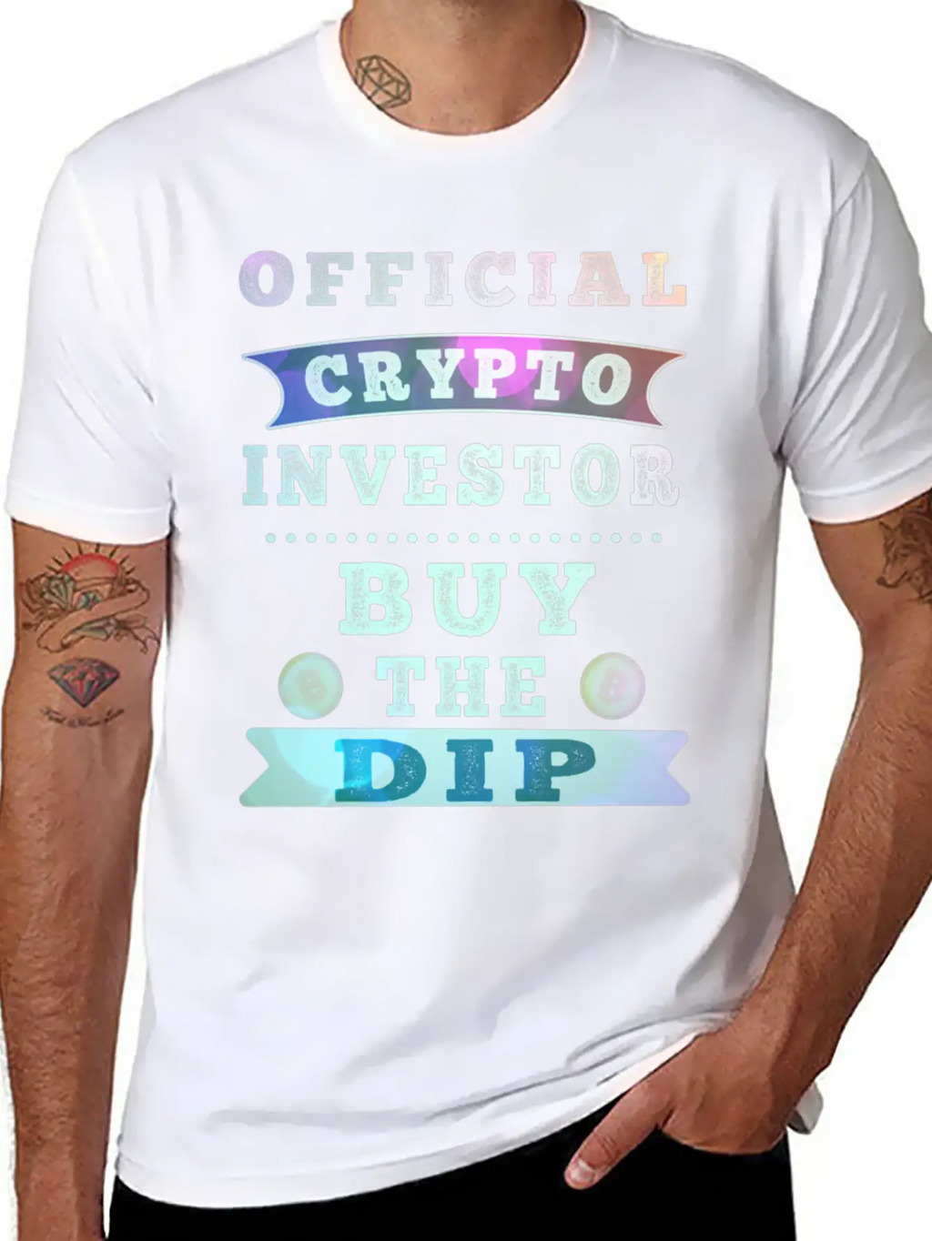 Bitcoin Crypto Father Dad Trader Crypto Btc Timeless Short Sleeve Tee – Comfy And Minimalist Design