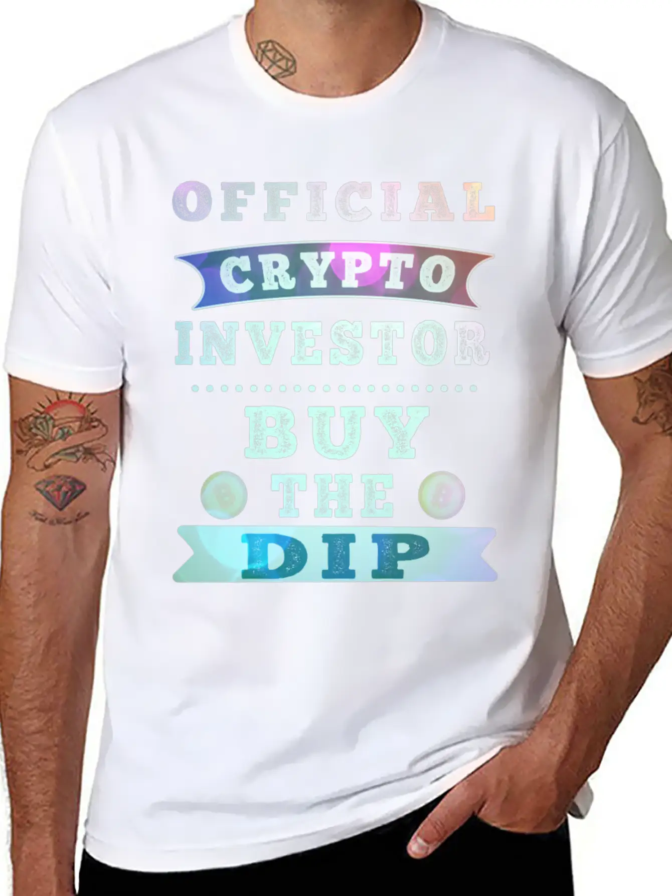 Bitcoin Crypto Father Dad Trader Crypto Btc Timeless Short Sleeve Tee – Comfy And Minimalist Design
