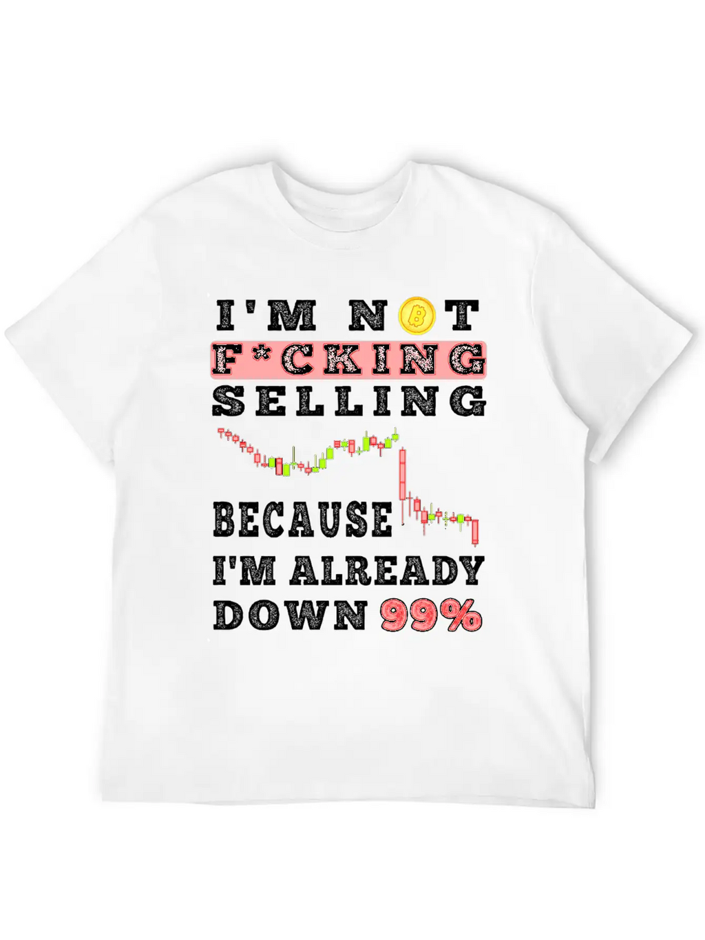 Bitcoin Crypto Father Dad Trader Crypto Trader Stylish Everyday T-Shirt – Unisex Basic Cotton Tee
